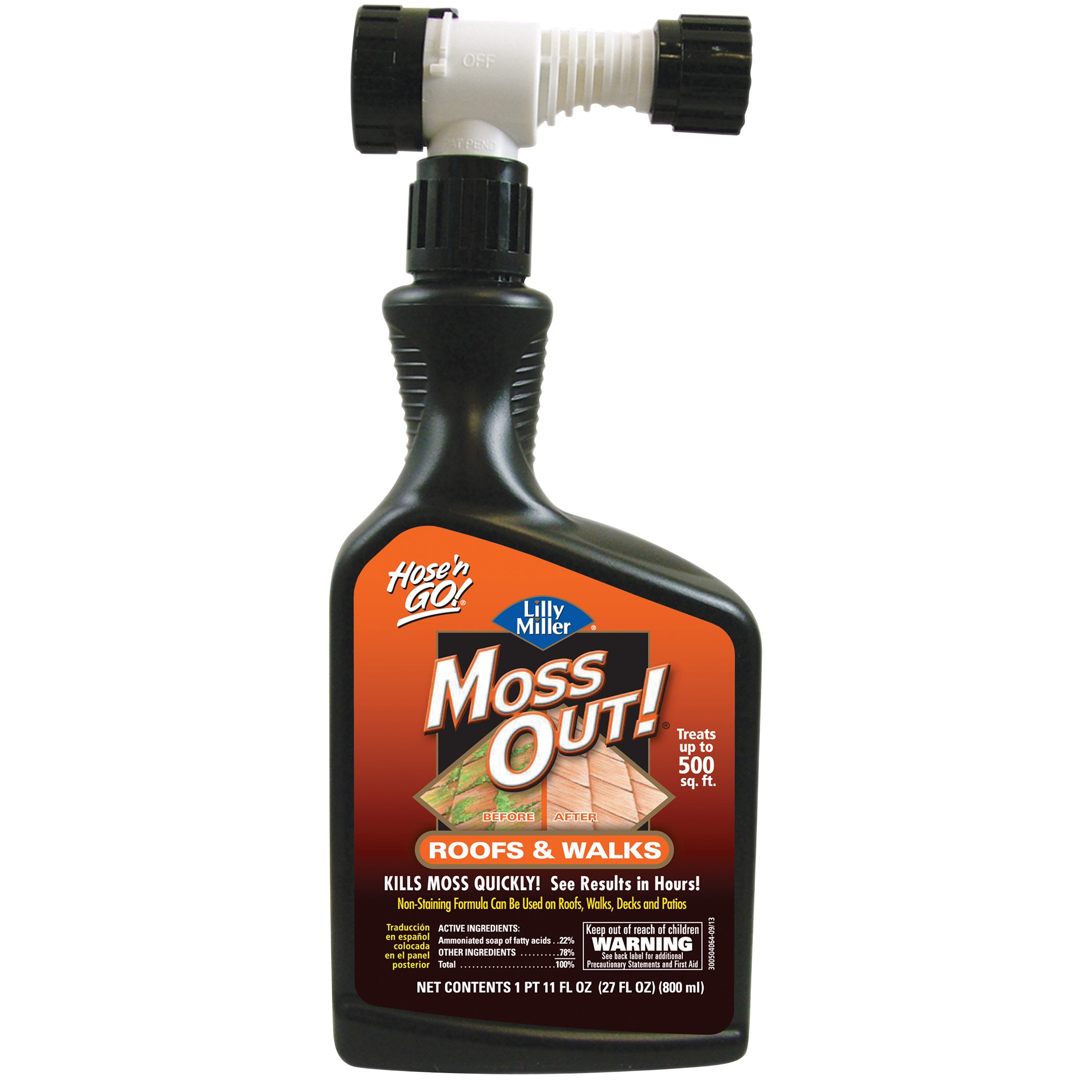 Lilly Miller 27oz Moss Out for Roofs Walkways RTS — priced per each; minimum 6; multiples of 6