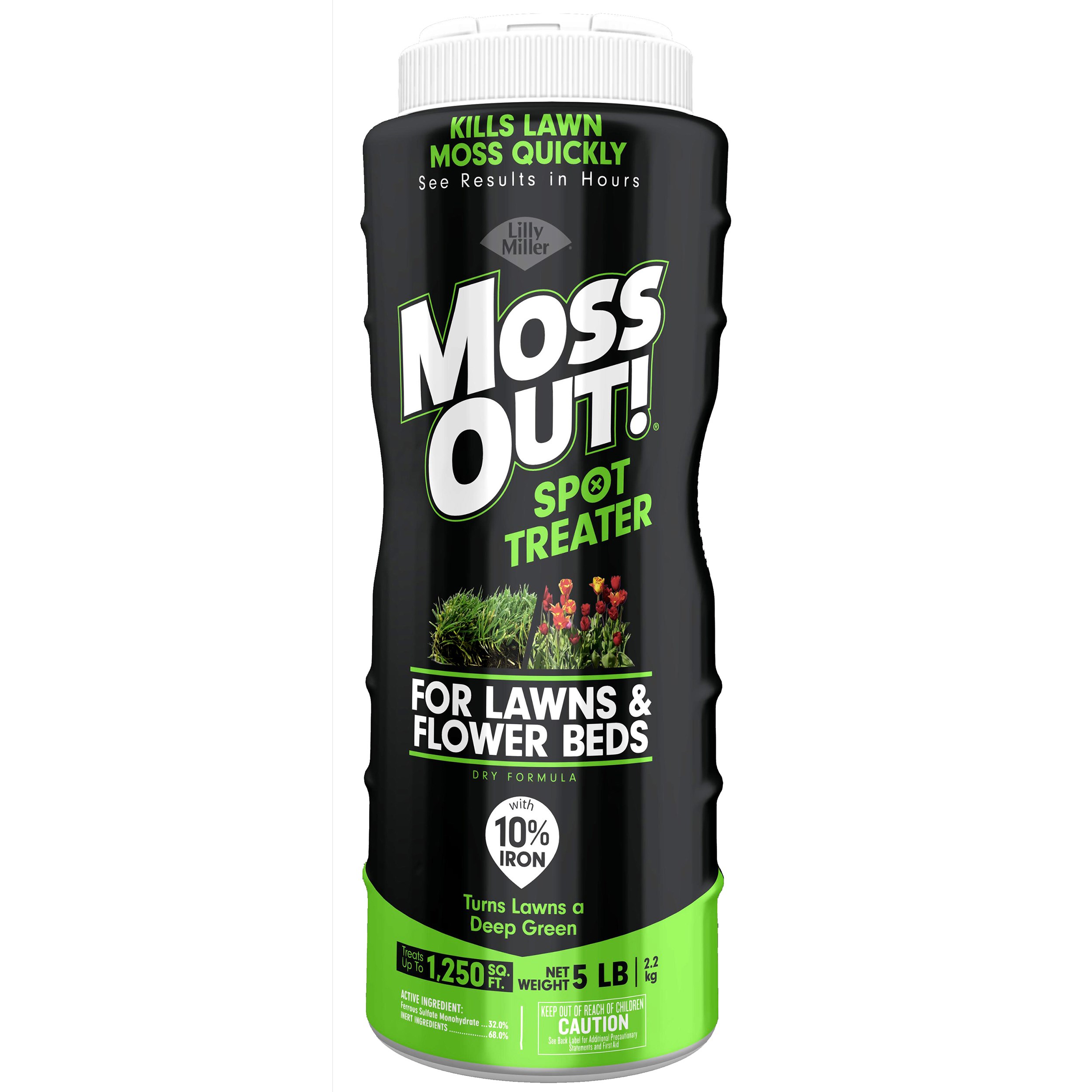 Lilly Miller 5# Moss Out Spot Treater — priced per each; minimum 6; multiples of 6