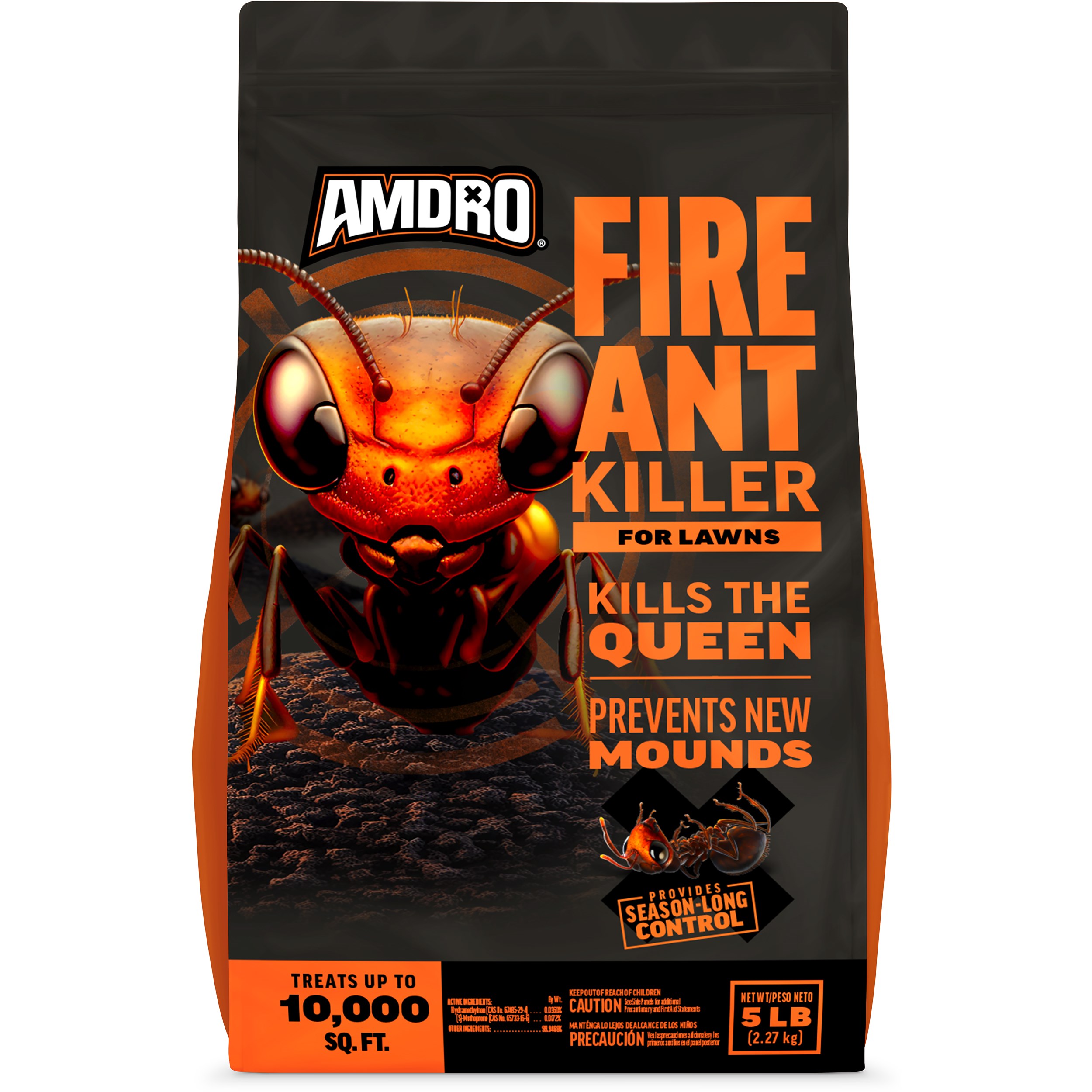 Amdro 5# Fire Ant Killer for Lawns — priced per each; minimum 3; multiples of 3