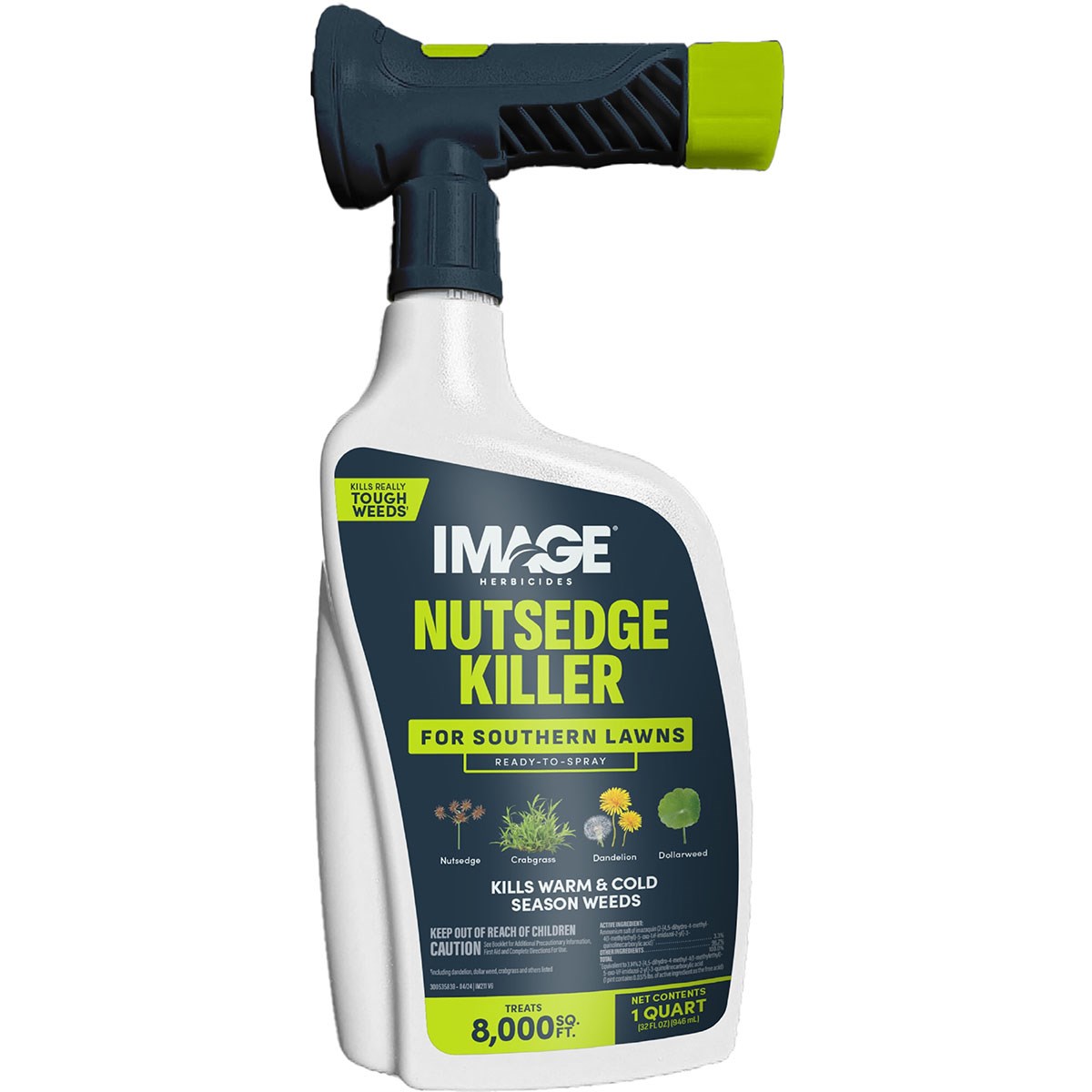 Image 32oz Crabgrass, Nutsedge, and Weed Killer for Southern Lawns Ready to Spray — Single Unit