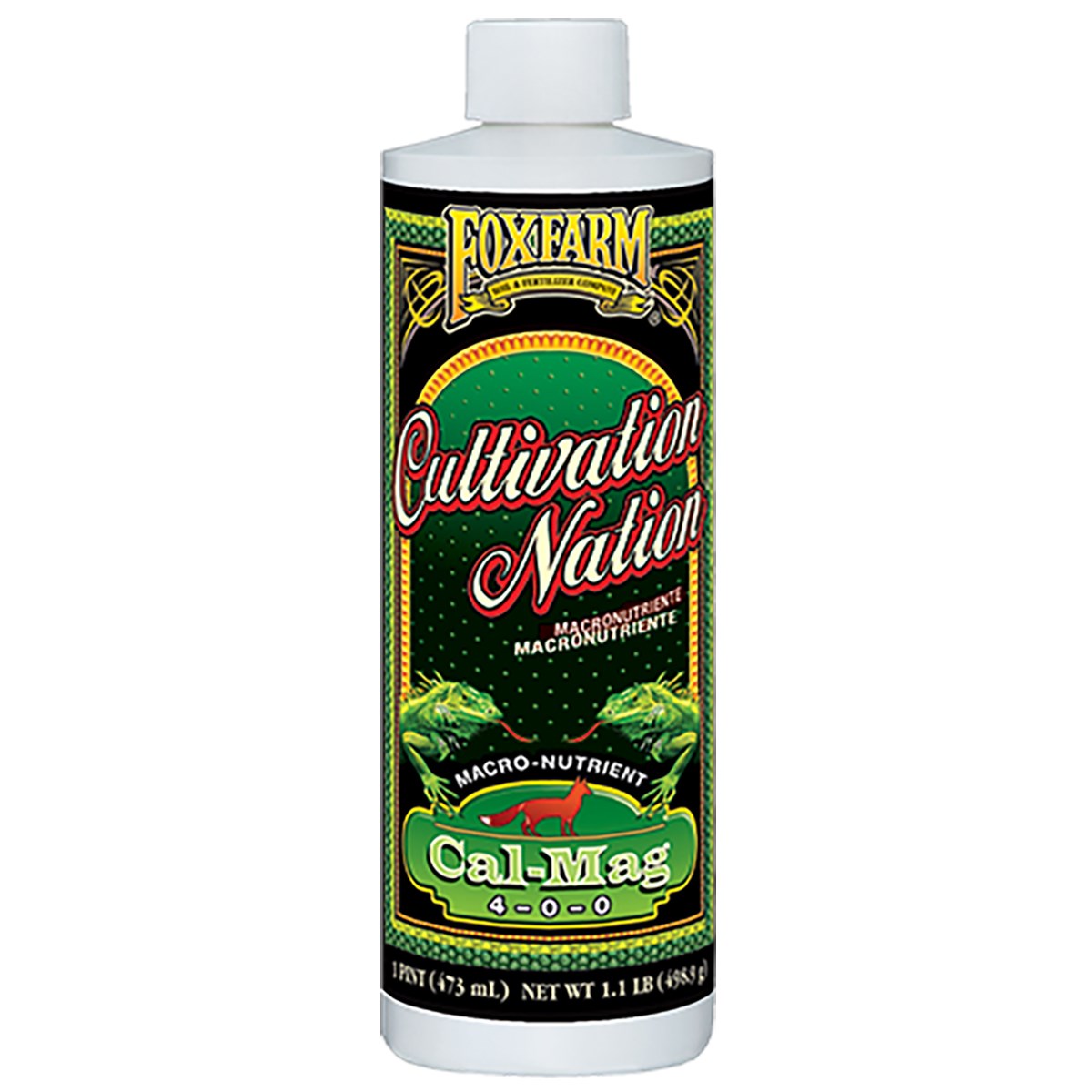 FoxFarm 16oz Cultivation Nation Cal-Mag — priced per each; minimum 12; multiples of 12