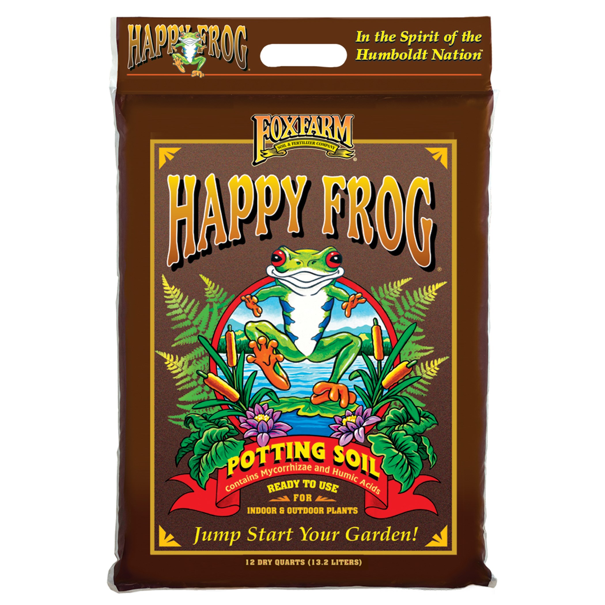 FoxFarm 12qt Happy Frog Potting Soil — priced per each; minimum 5; multiples of 5