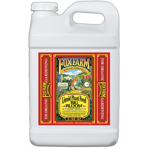 FoxFarm 2.5 Gallon Concentrate Big Bloom Liquid
