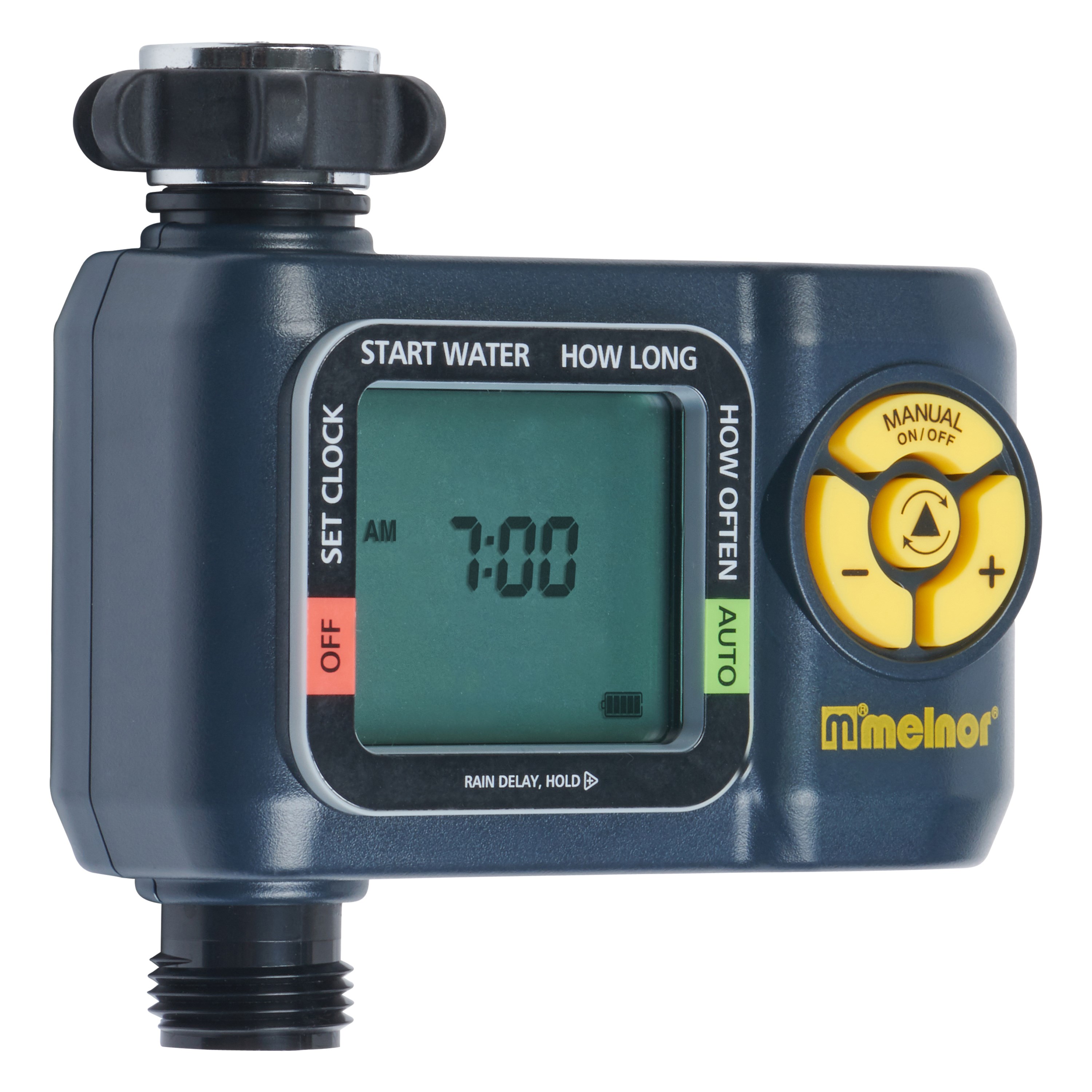 Melnor 1 Zone Digital Water Timer Square — priced per each; minimum 4; multiples of 4