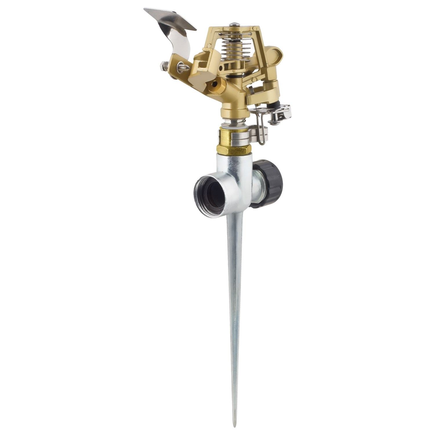 Melnor Deluxe Metal Pulsing Sprinkler 85' Dia Circle — priced per each; minimum 12; multiples of 12