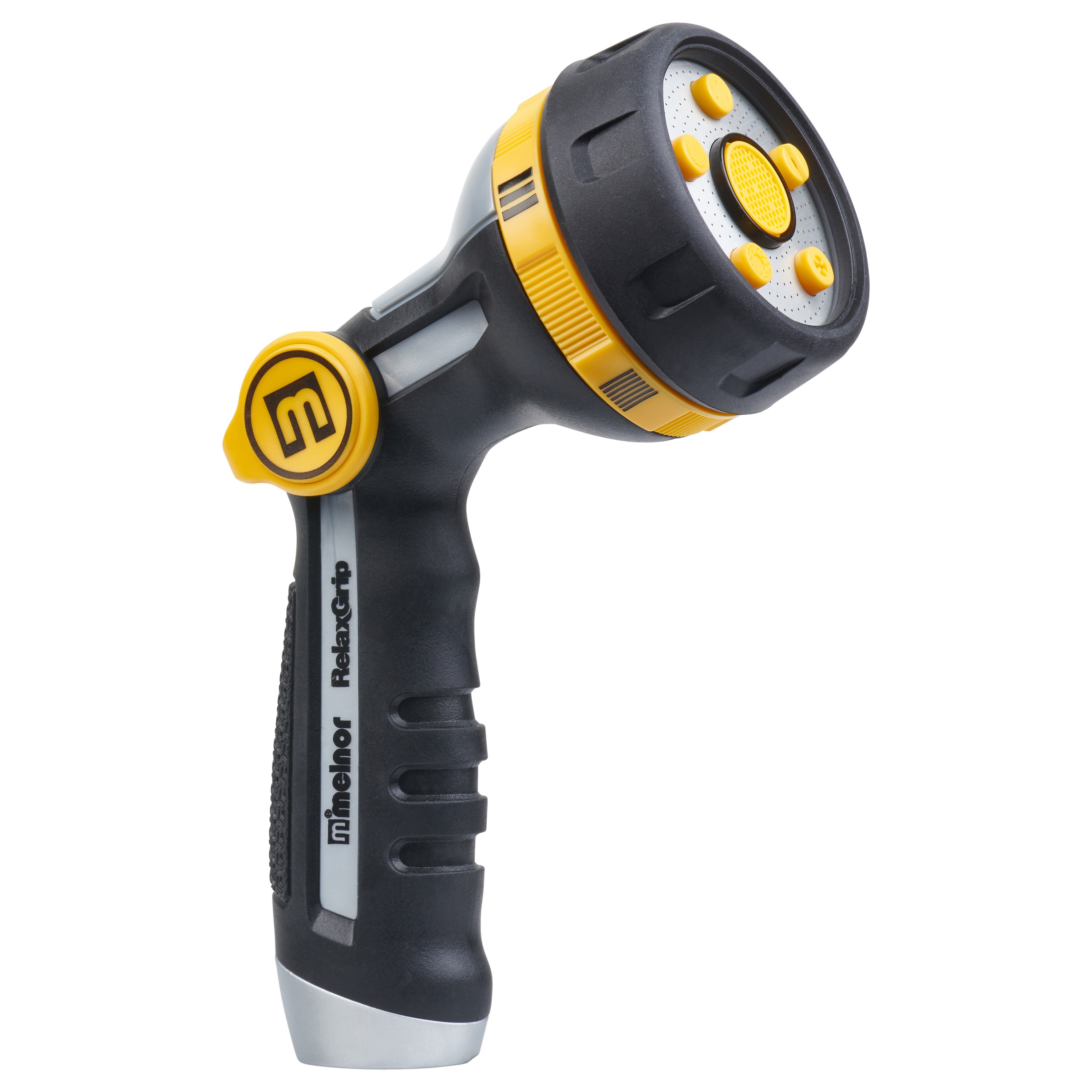 Melnor RelaxGrip Nozzle 5 Pattern Ultralite — priced per each; minimum 12; multiples of 12