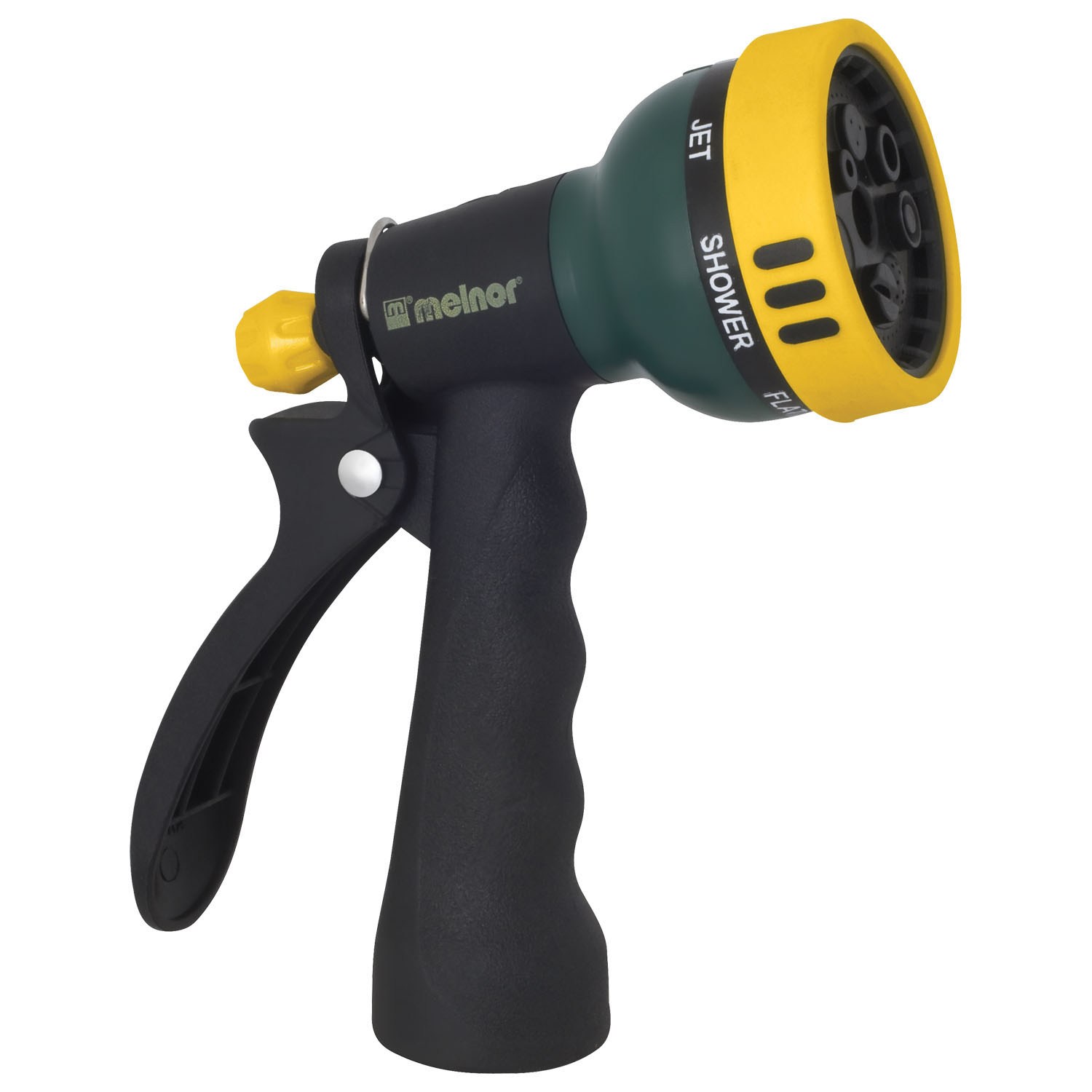Melnor Deluxe Plastic Rear Trigger Multi Pattern Aqua Gun — priced per each; minimum 10; multiples of 10
