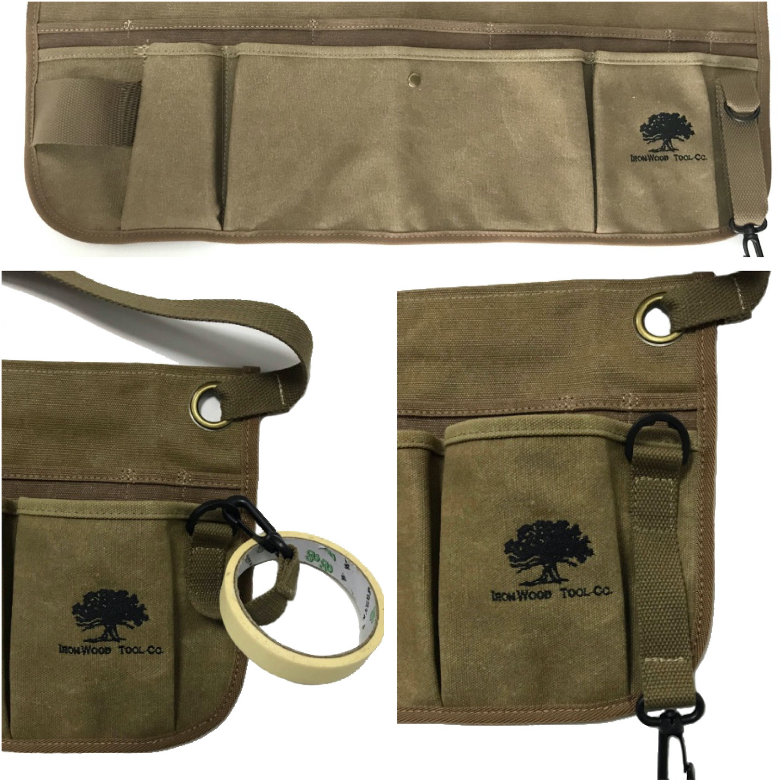 Ironwood Waist Tool Apron — priced per each; minimum 6; multiples of 6