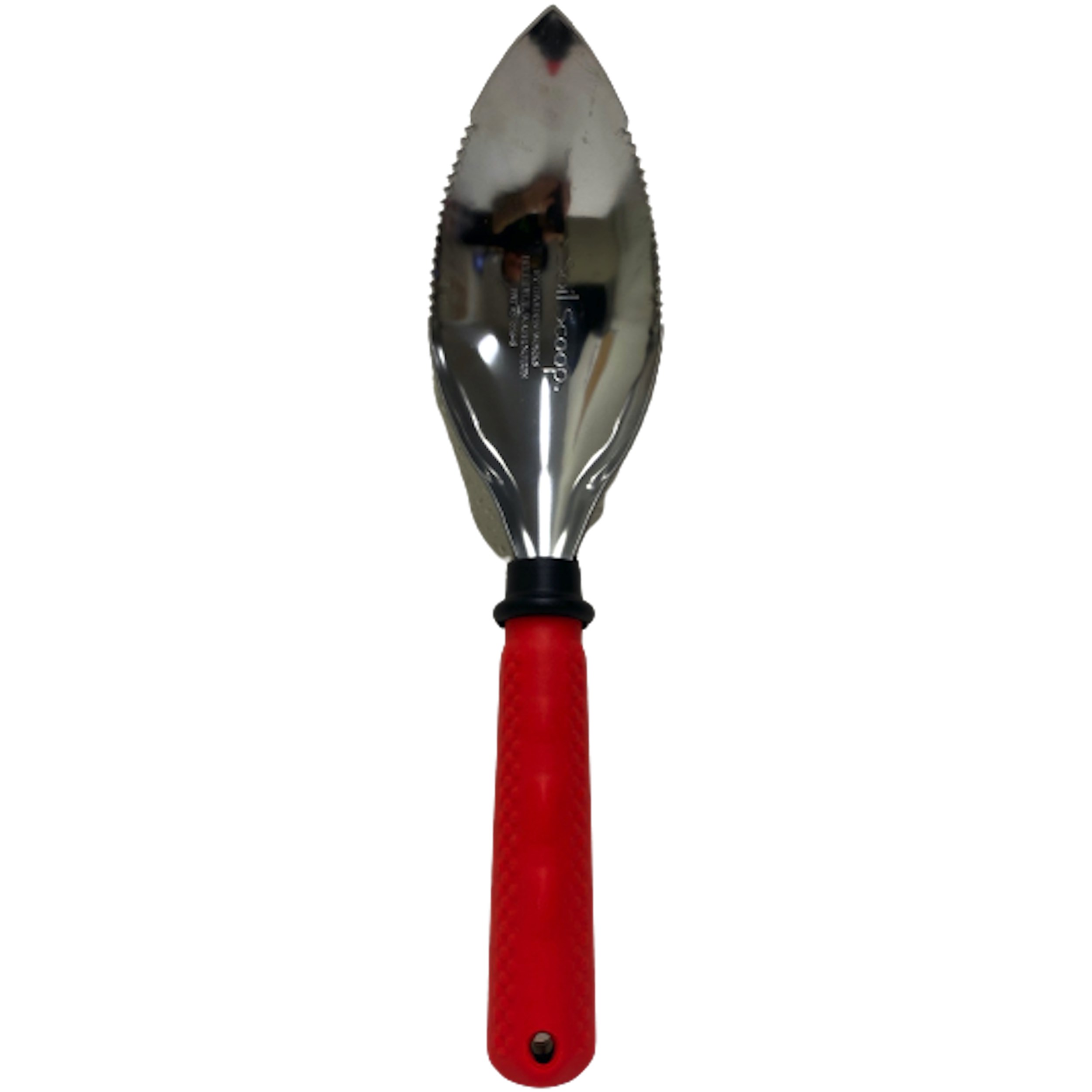 Garden Works Soil Scoop Comfort Grip Red — priced per each; minimum 6; multiples of 6