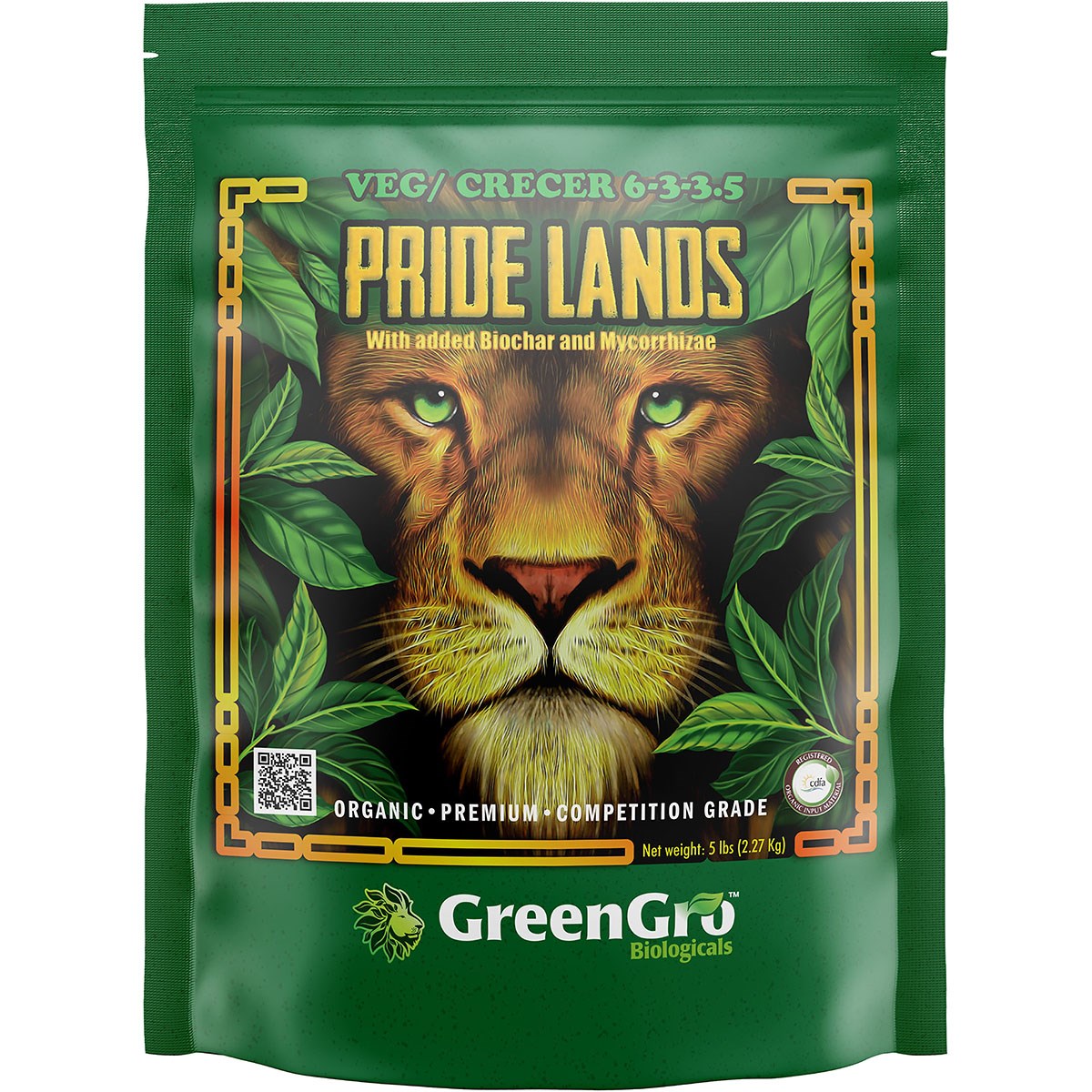 GreenGro Pride Lands 5lb Veg