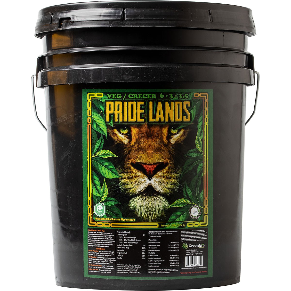 GreenGro Pride Lands 35lb Veg