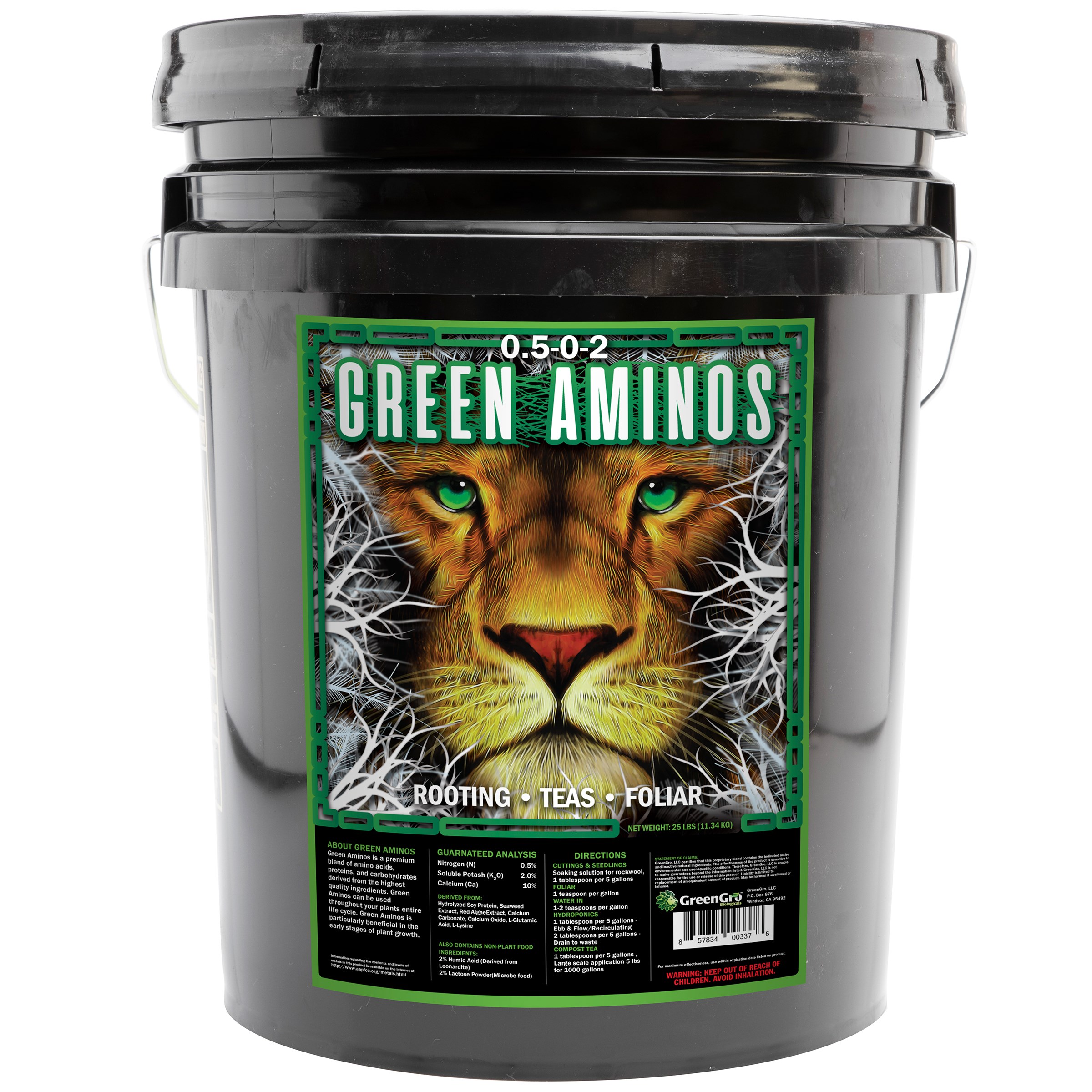 GreenGro 25lb Green Aminos