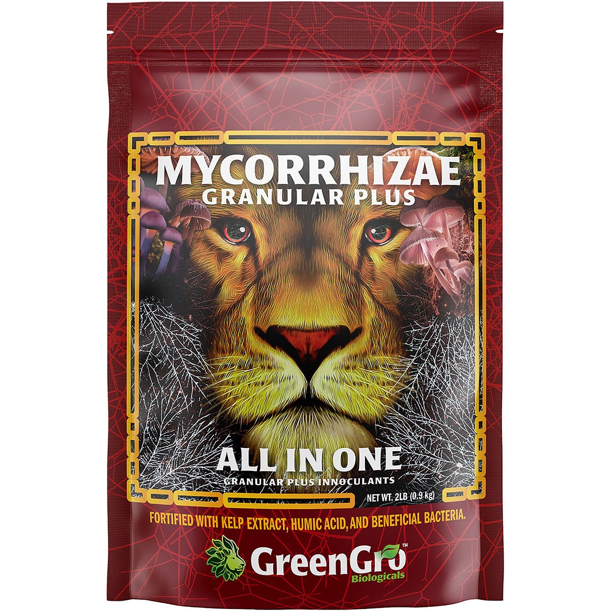 GreenGro 1lb Granular Plus Mycorrhizae — priced per each; minimum 8; multiples of 8