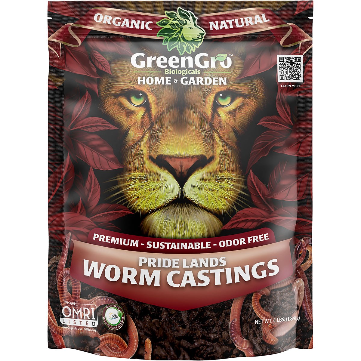Greengro 4# Premium Worm Castings