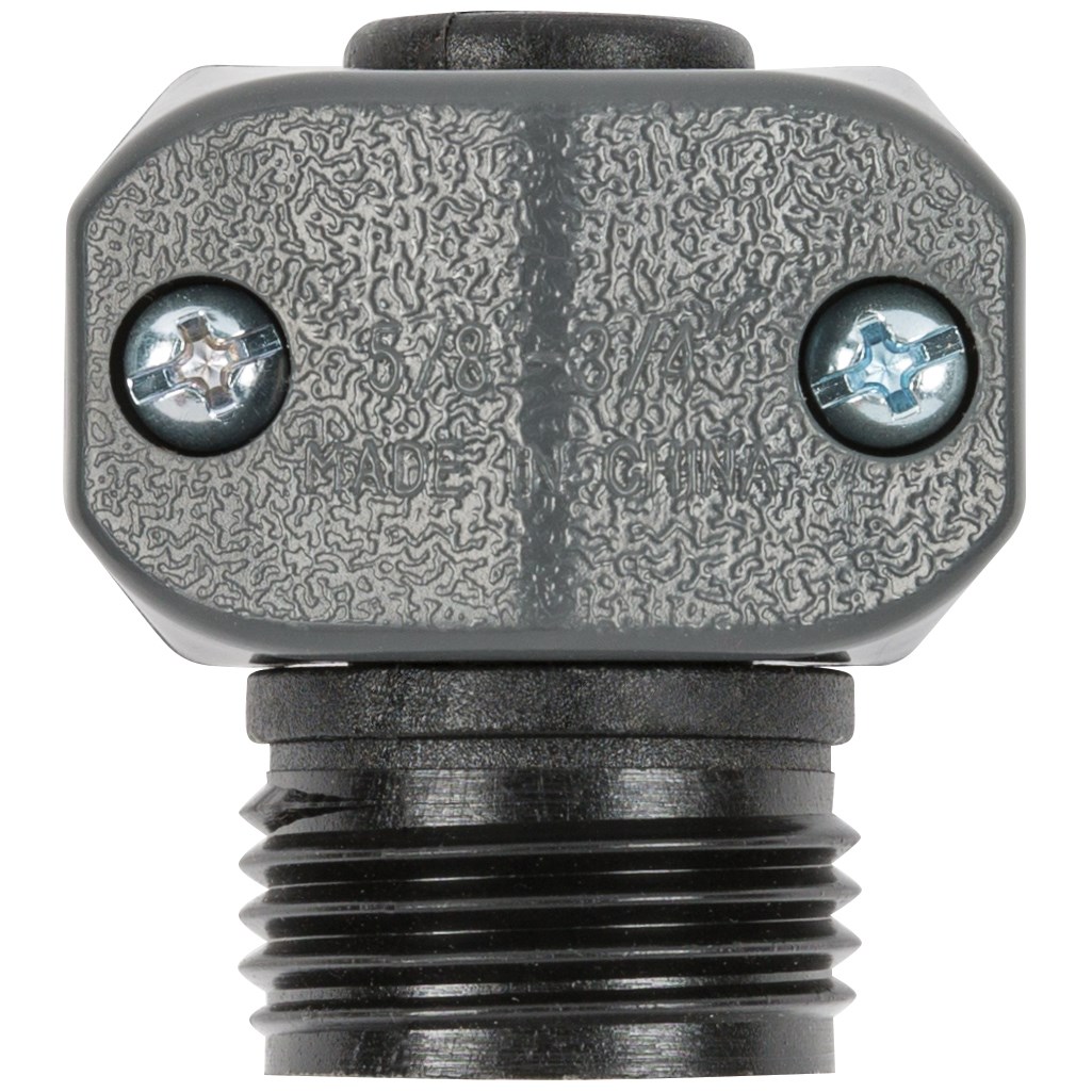 Gilmour 5/8" x 3/4" Zinc Male Clamp Coupling