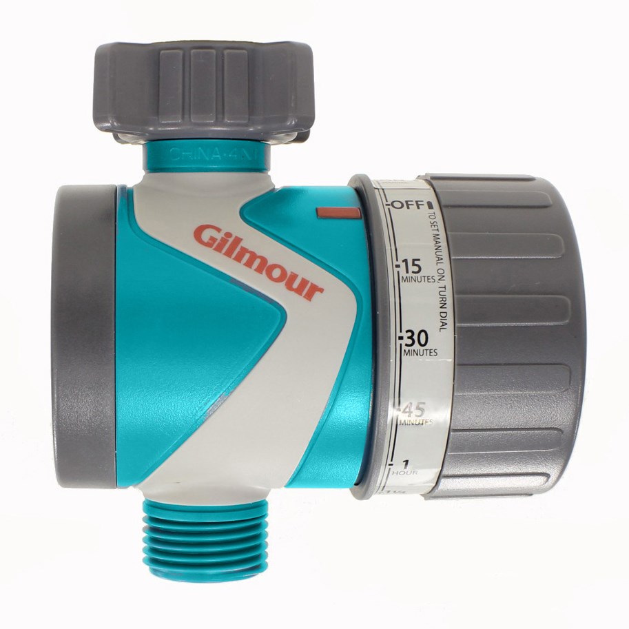 Gilmour Mechanical Timer Single Outlet — priced per each; minimum 4; multiples of 4