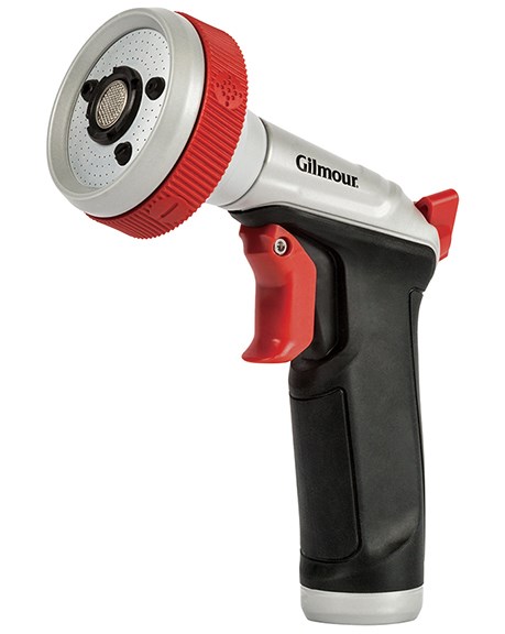 Gilmour 5 Pattern Water Nozzle Click Trigger — priced per each; minimum 10; multiples of 10