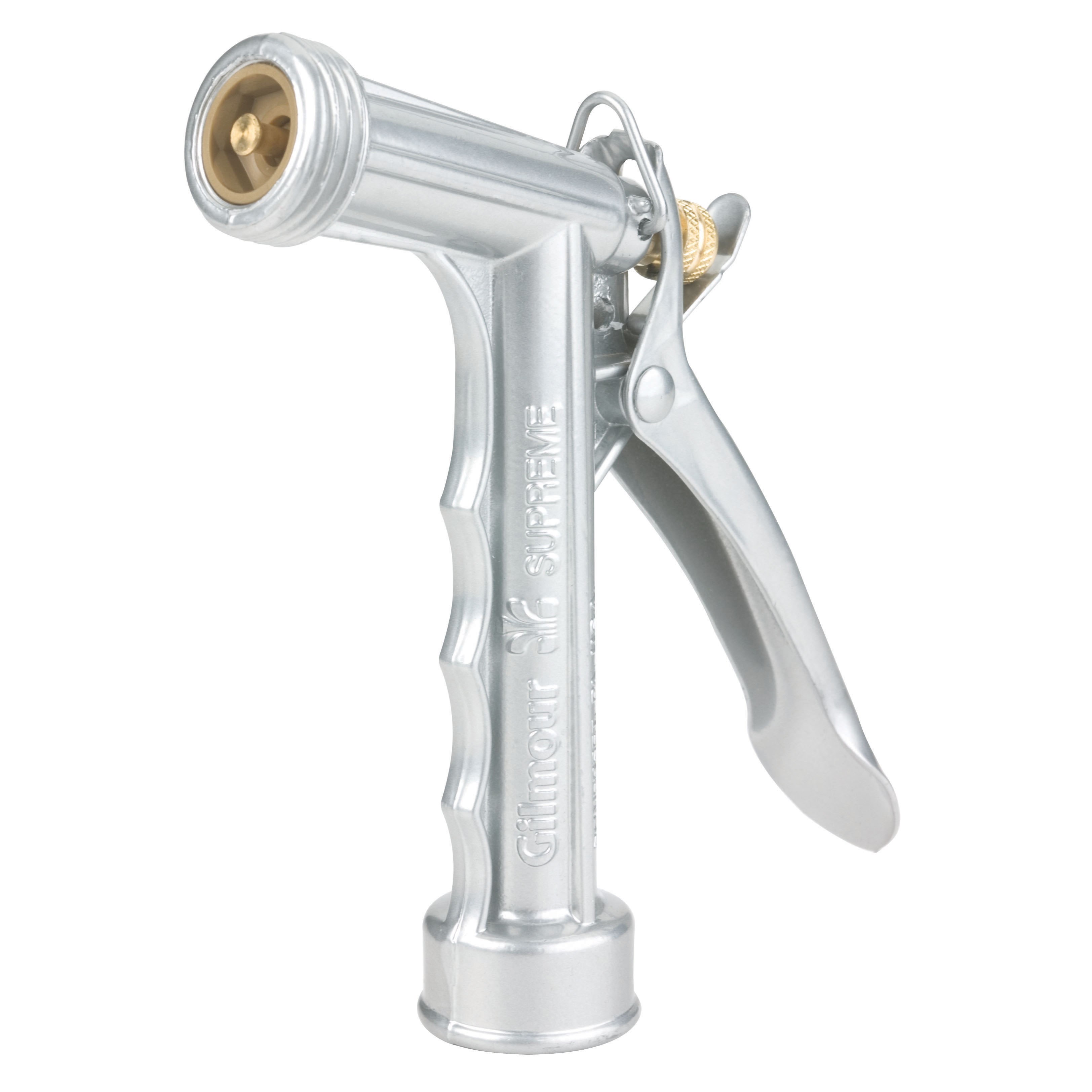 Gilmour Nozzle Full Size Pistol Grip Metal — priced per each; minimum 12; multiples of 12