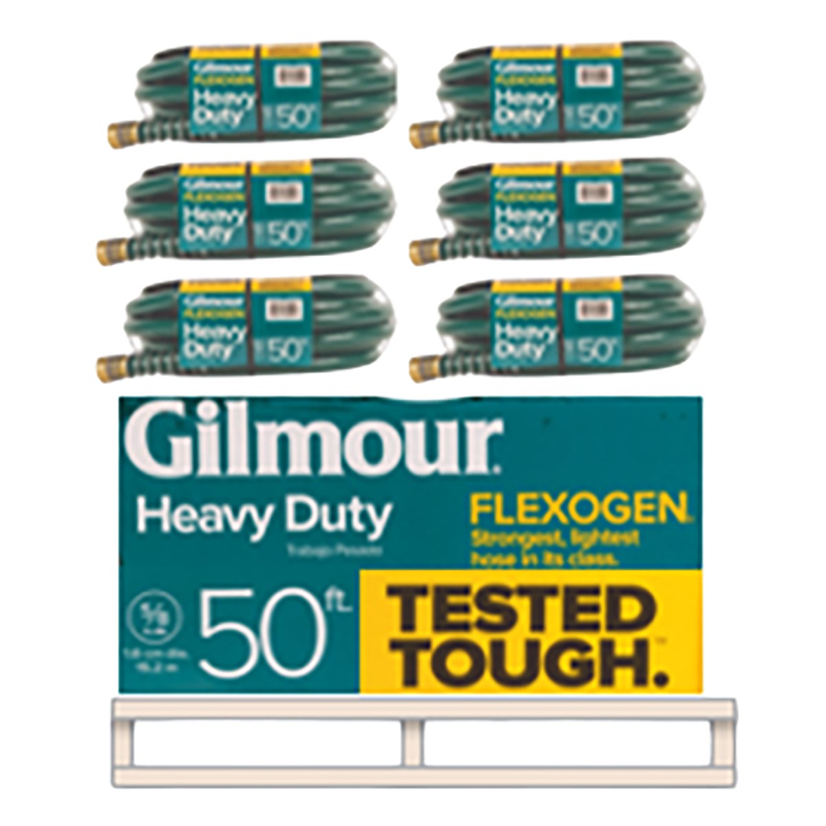 Gilmour Flexogen Heavy Duty Green 5/8" X 50'