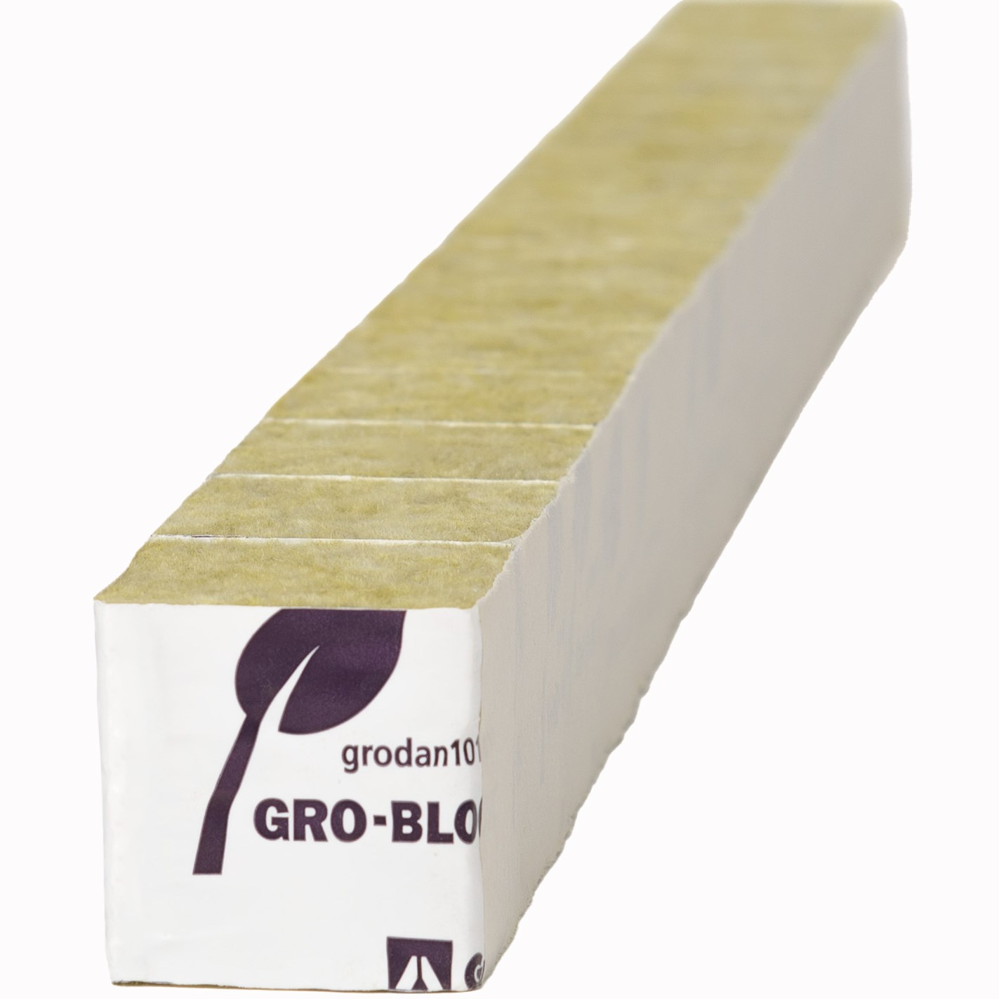 Grodan Gro-Block Improved Mini Block 1.5" - Strip - Carton — Single Unit