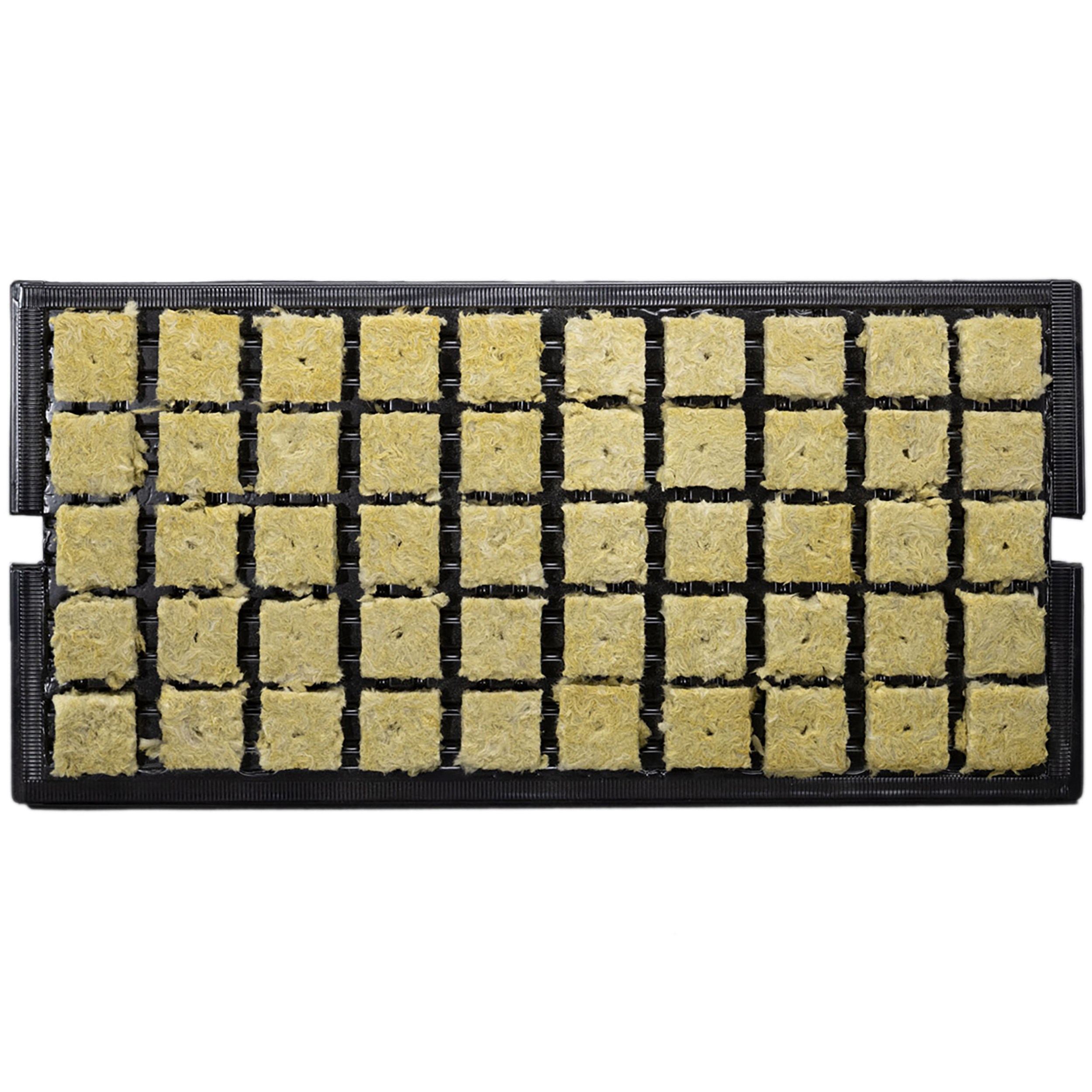 Grodan 1.5" AO Plugs w/Hole (1.4x1.4x1.9) -Tray — Single Unit