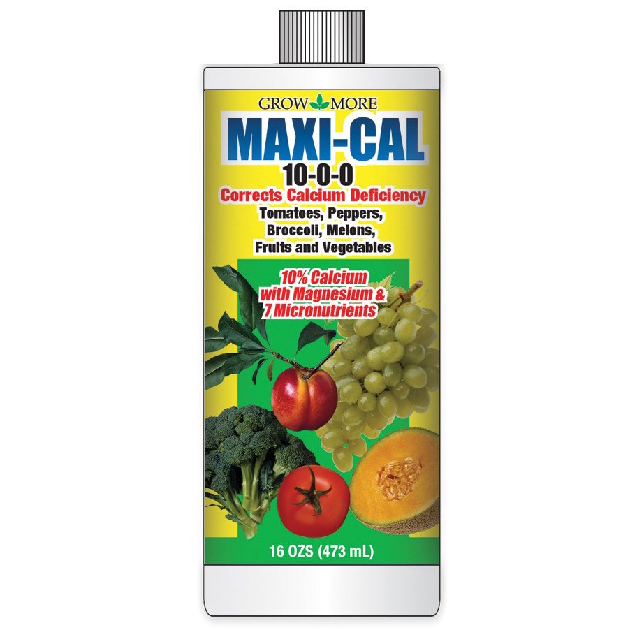 Grow More 16oz 10-0-0 Maxi Cal — priced per each; minimum 12; multiples of 12