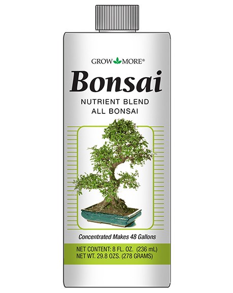 Grow More 8oz Bonsai Food — priced per each; minimum 12; multiples of 12