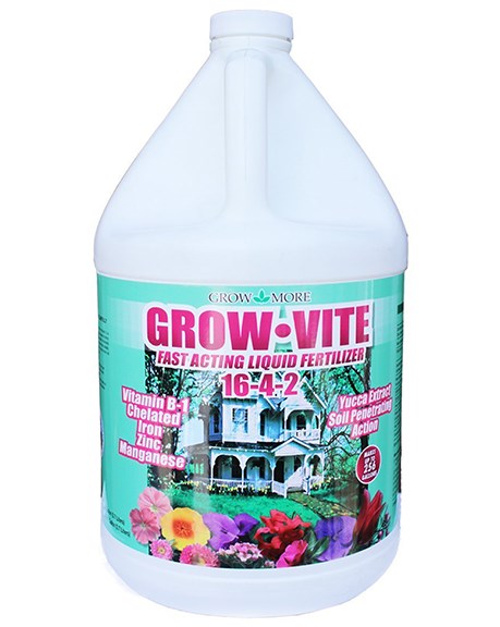 Grow More 1gal 16-4-2 Grow Vite — priced per each; minimum 4; multiples of 4