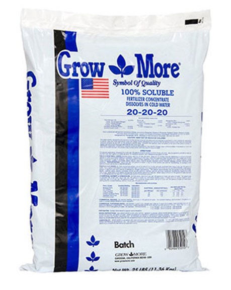 GrowMore 25lb 20-20-20