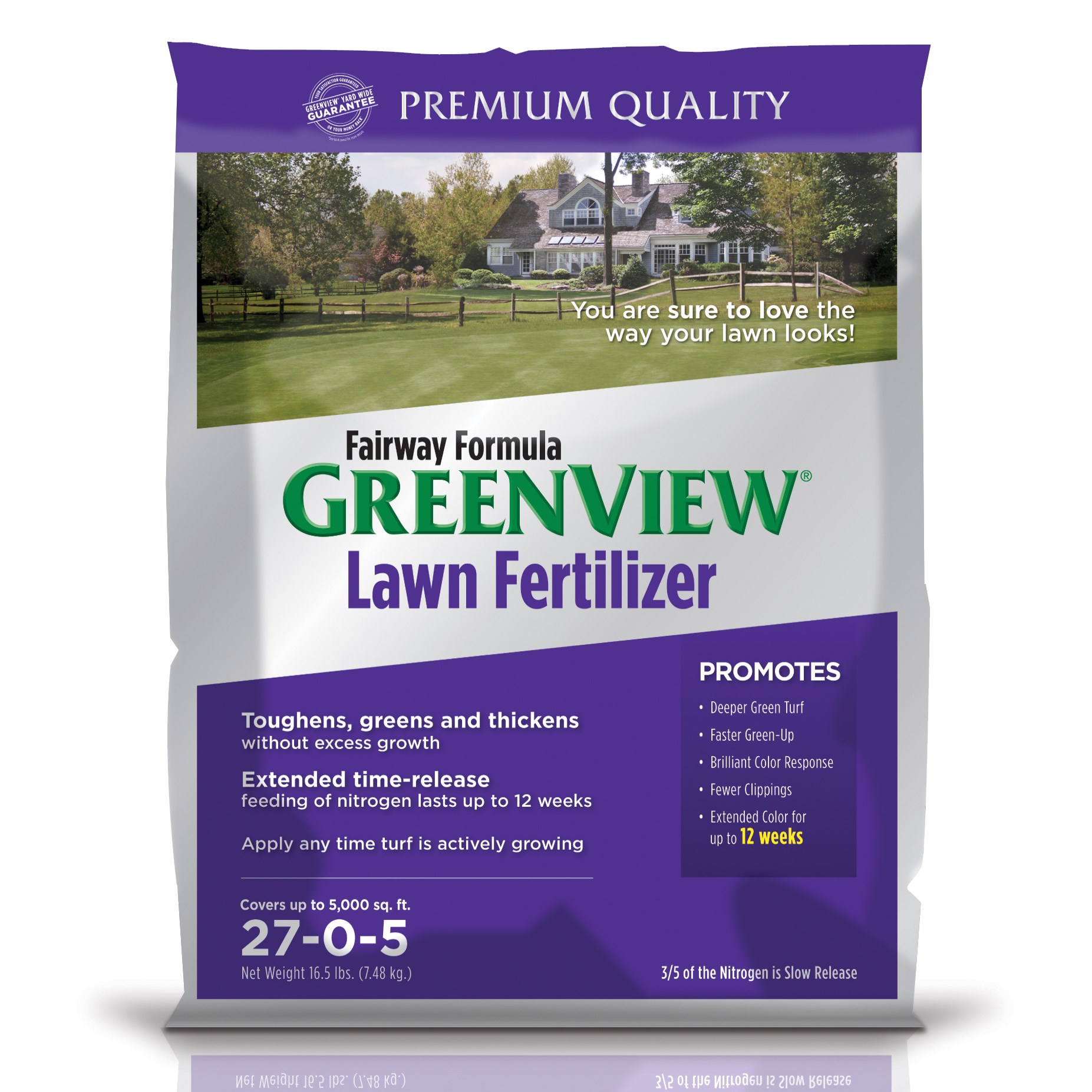 Greenview 5M 27-0-5 Fairway Lawn Fertilizer