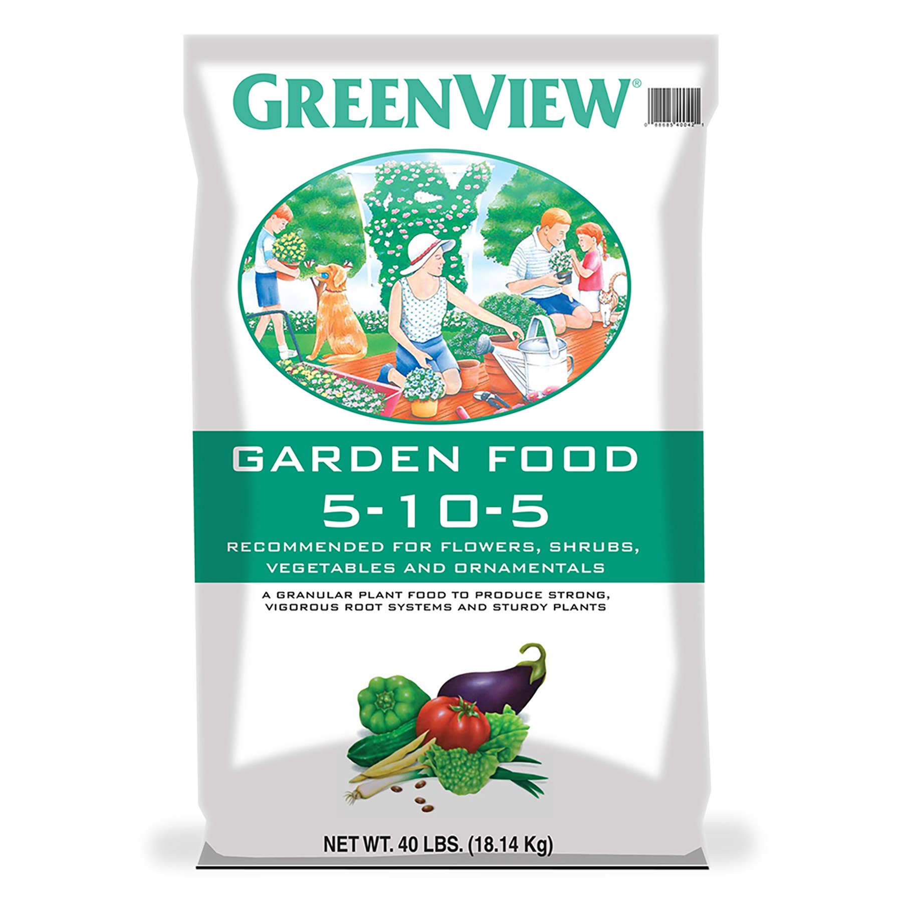 Greenview 40# 5-10-5 Garden Food