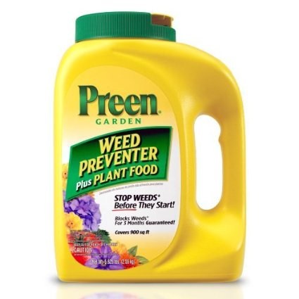 Preen 5.62# 900SF Garden Weed Prevent Plant Food