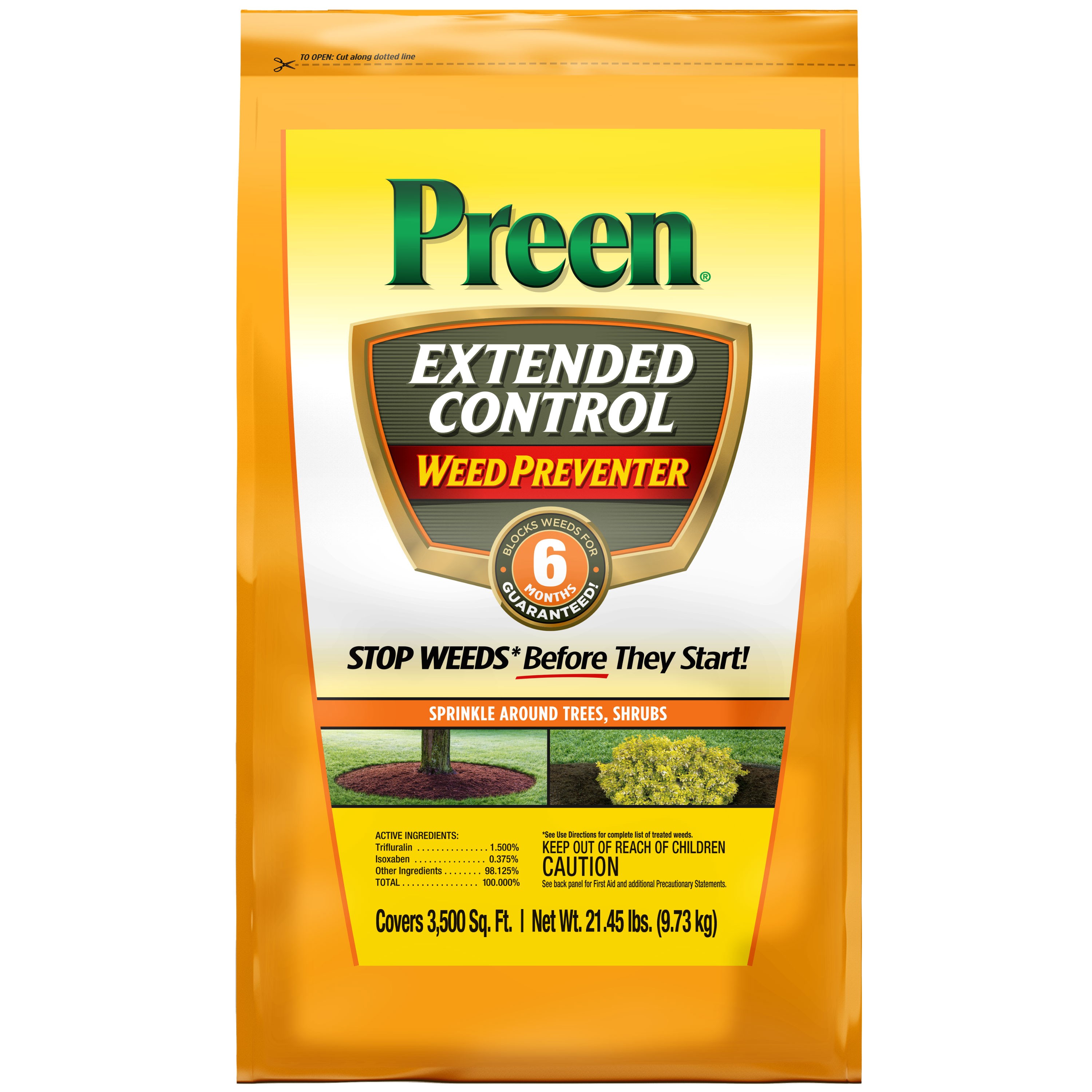 Preen 21.45# Extended Control Weed Preventer