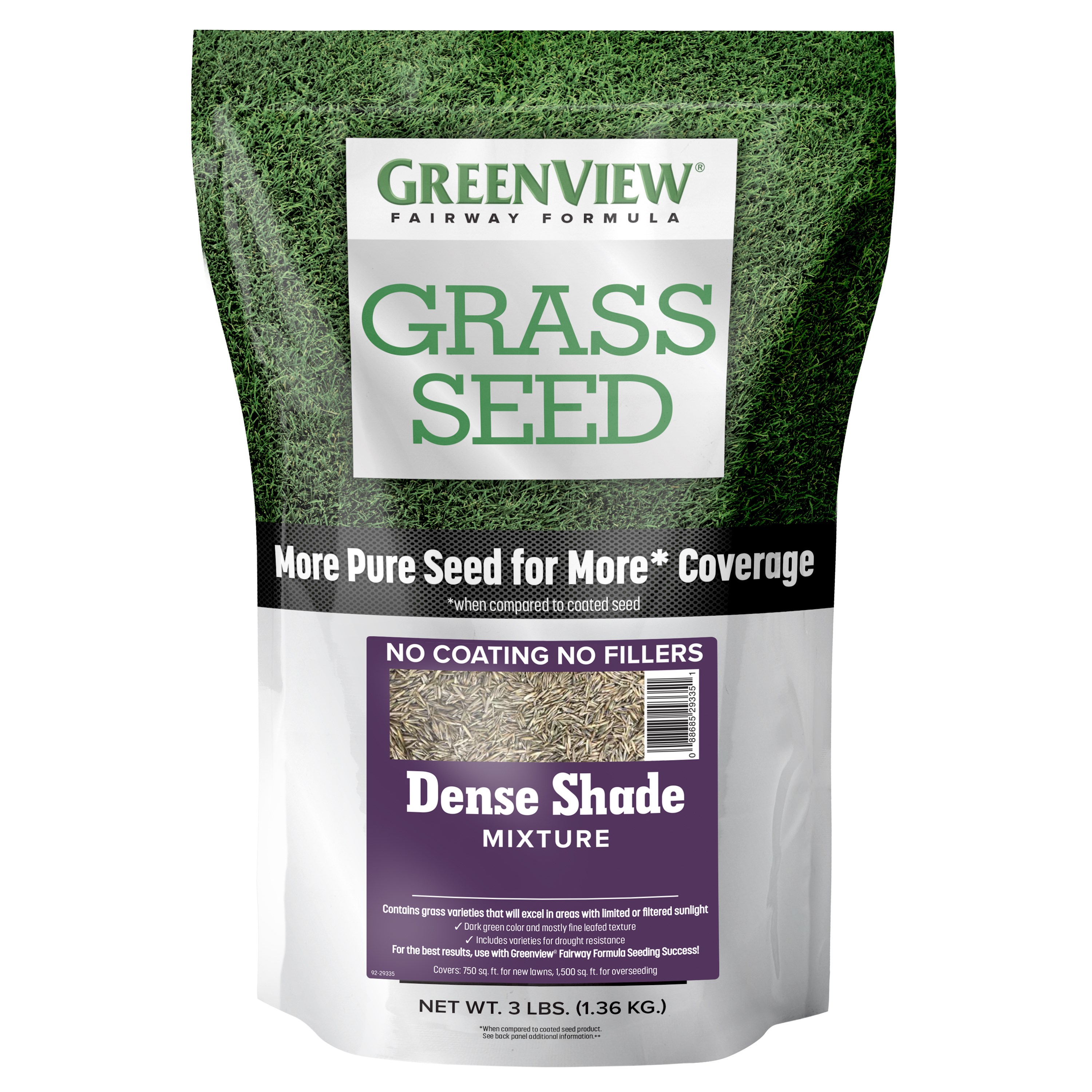 Greenview Fairway Formula 3# Dense Shade Grass Seed