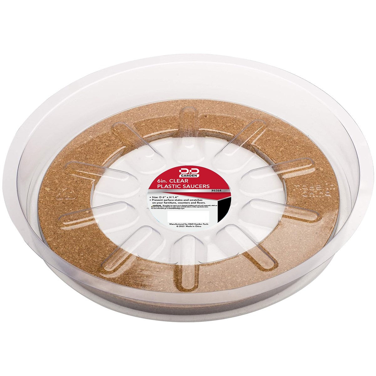 Gardener Select 6" Ultimate Plant Saucer Combine — priced per each; minimum 24; multiples of 24