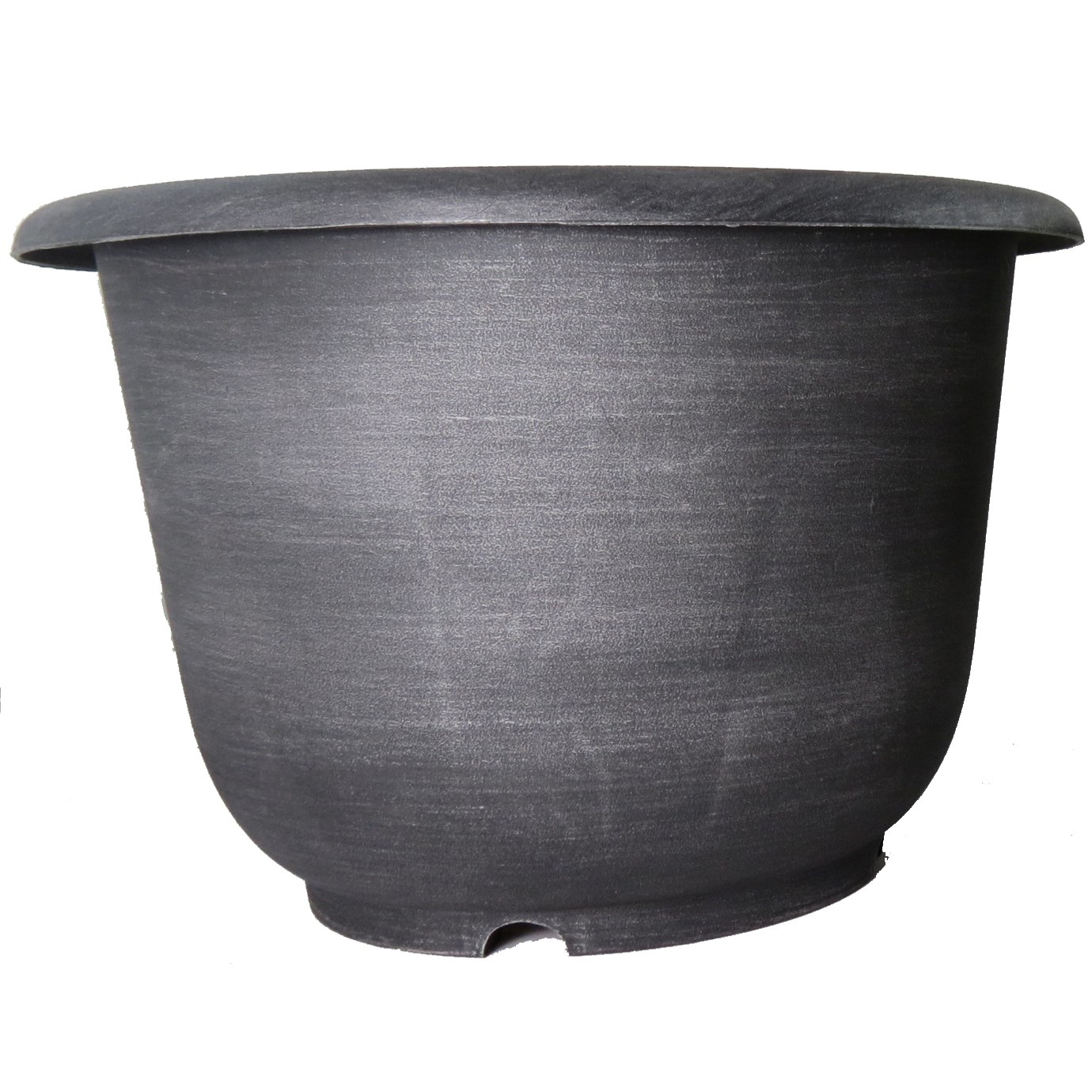 Grower Select 16.00 Roll Rim Pot Black / Silver