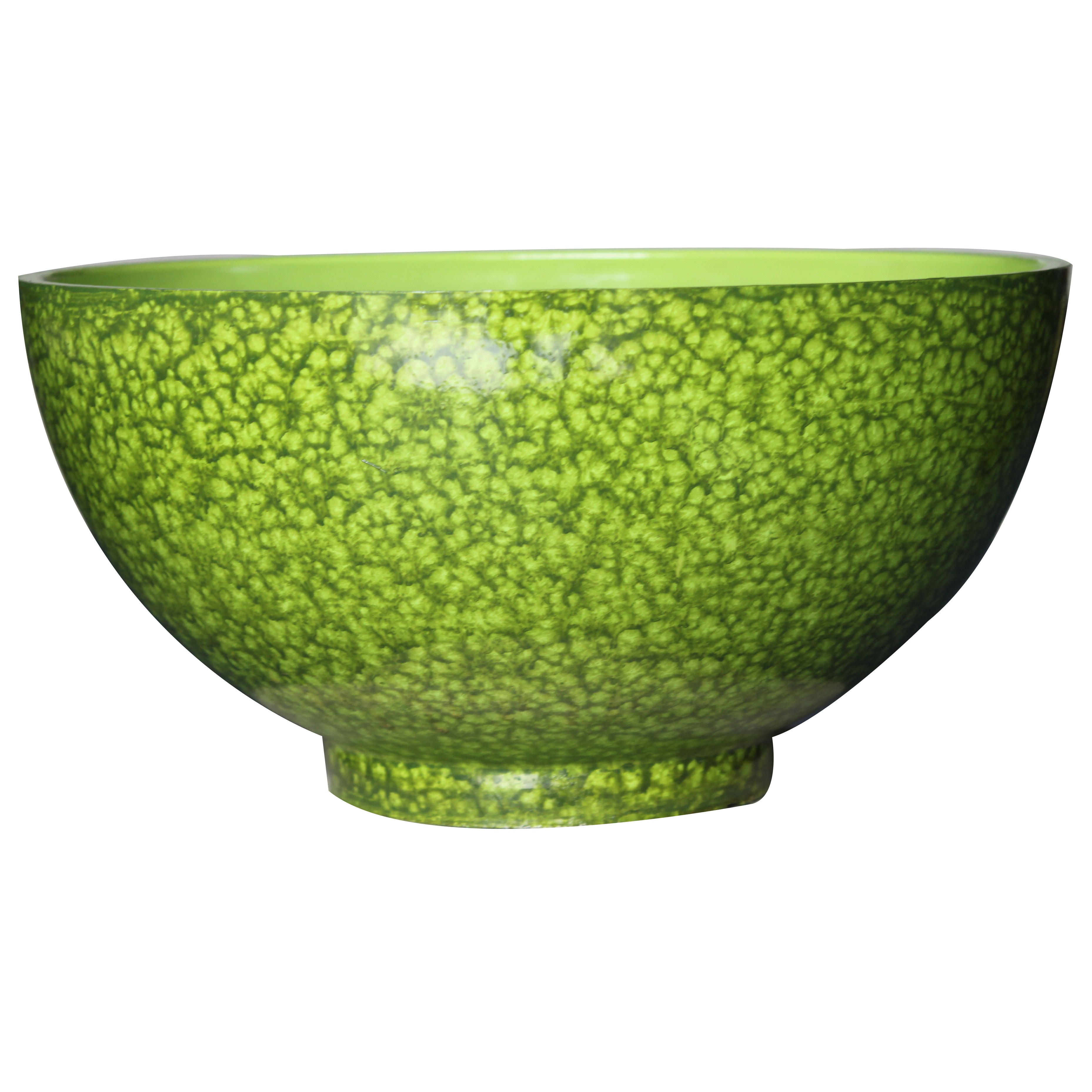 Gardener Select 13" Bowl Bubbled Green Planter — priced per each; minimum 12; multiples of 12