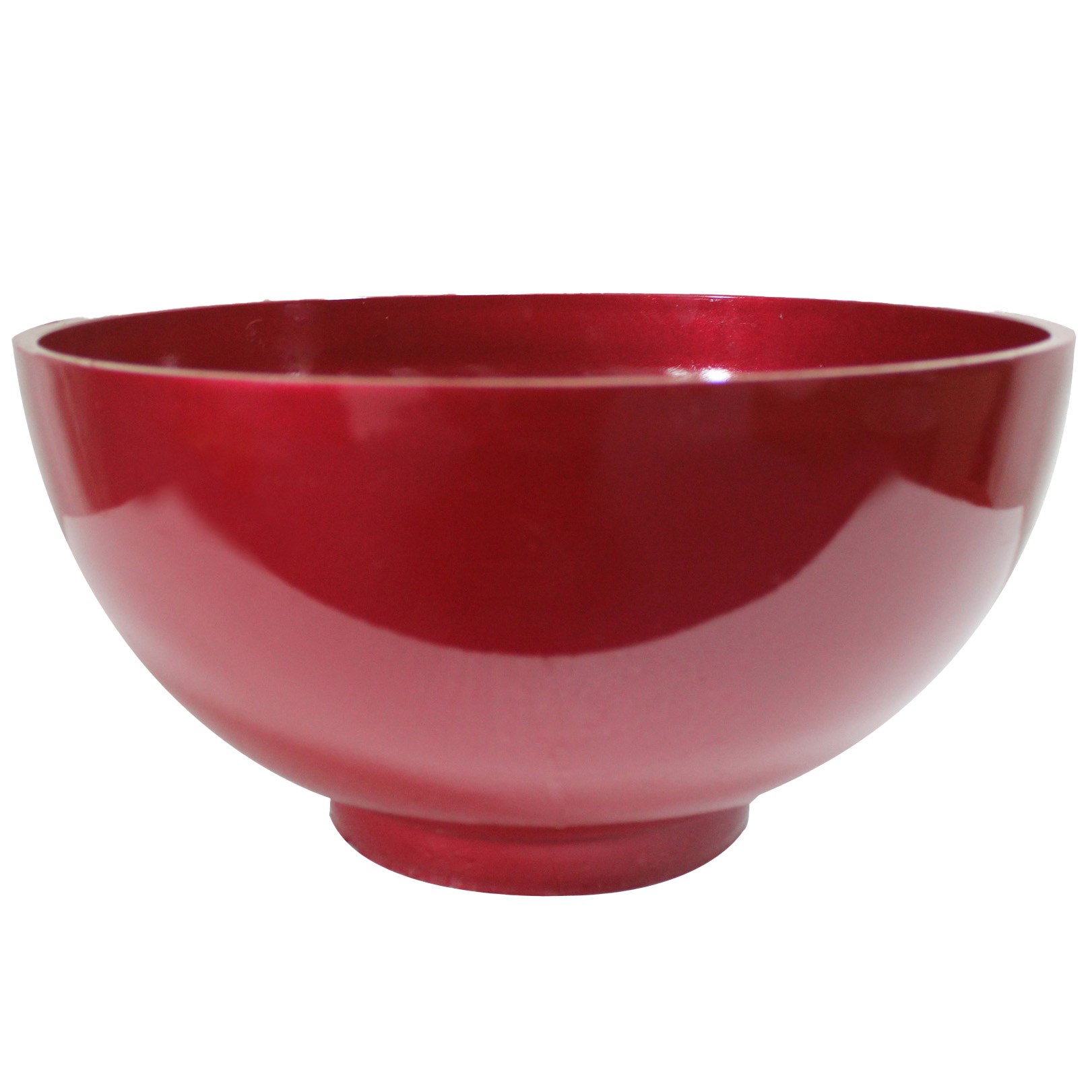 Gardener Select 13" Bowl Brick Shiny Rose Planter — priced per each; minimum 12; multiples of 12
