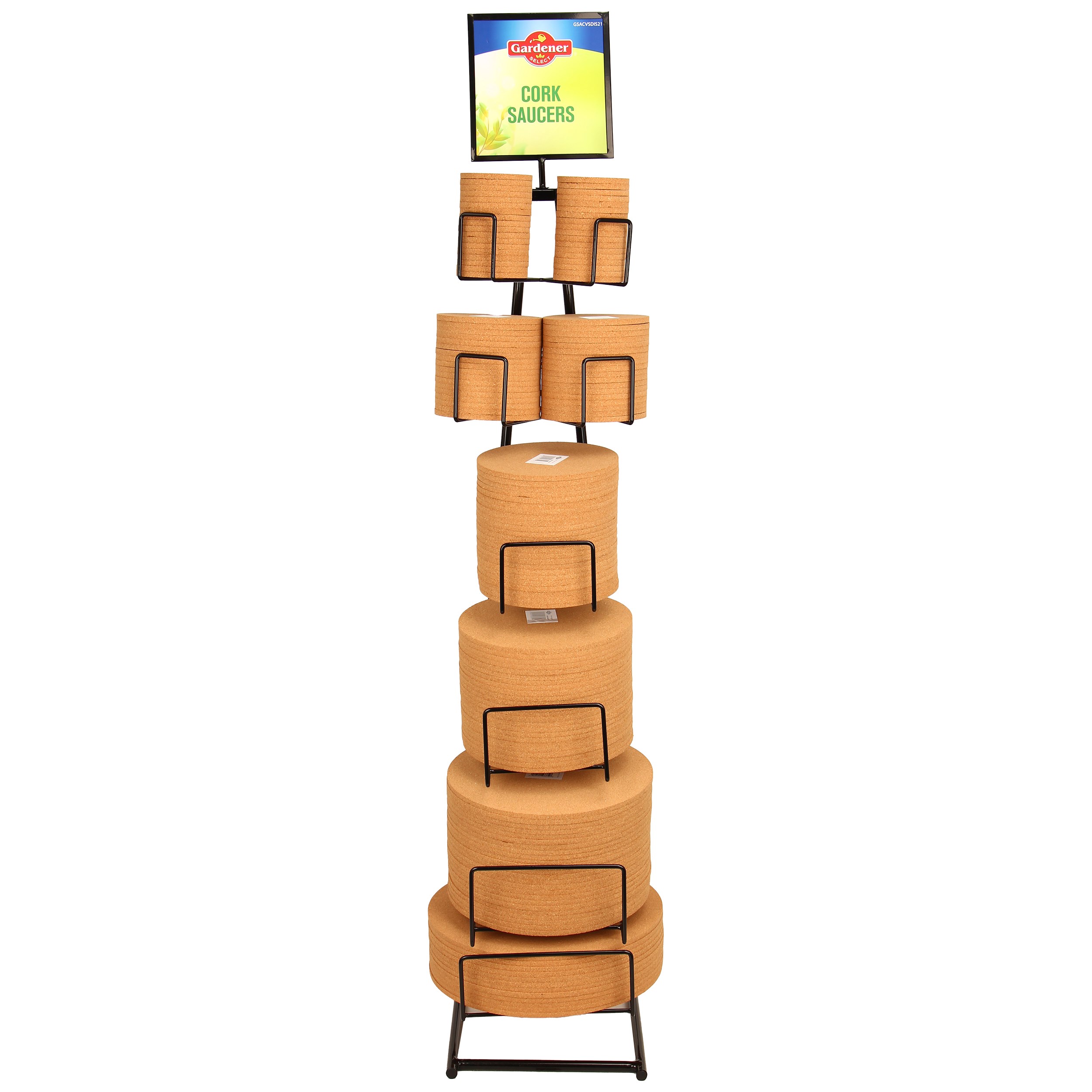 Gardener Select Cork Saucer Empty Rack