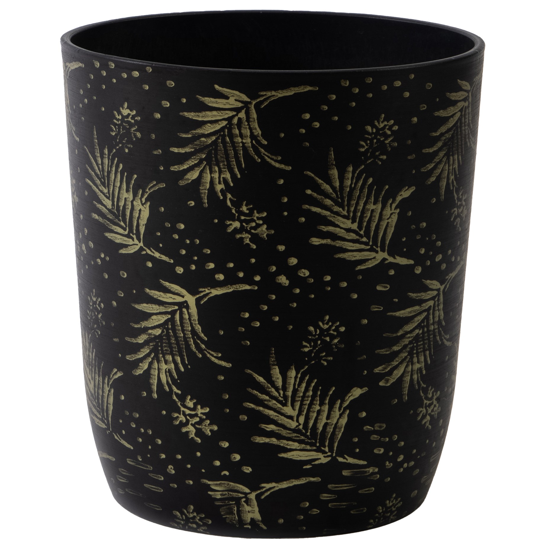 Gardener Select 11.8"x12.5" Mixed Stone Black Planter — priced per each; minimum 4; multiples of 4