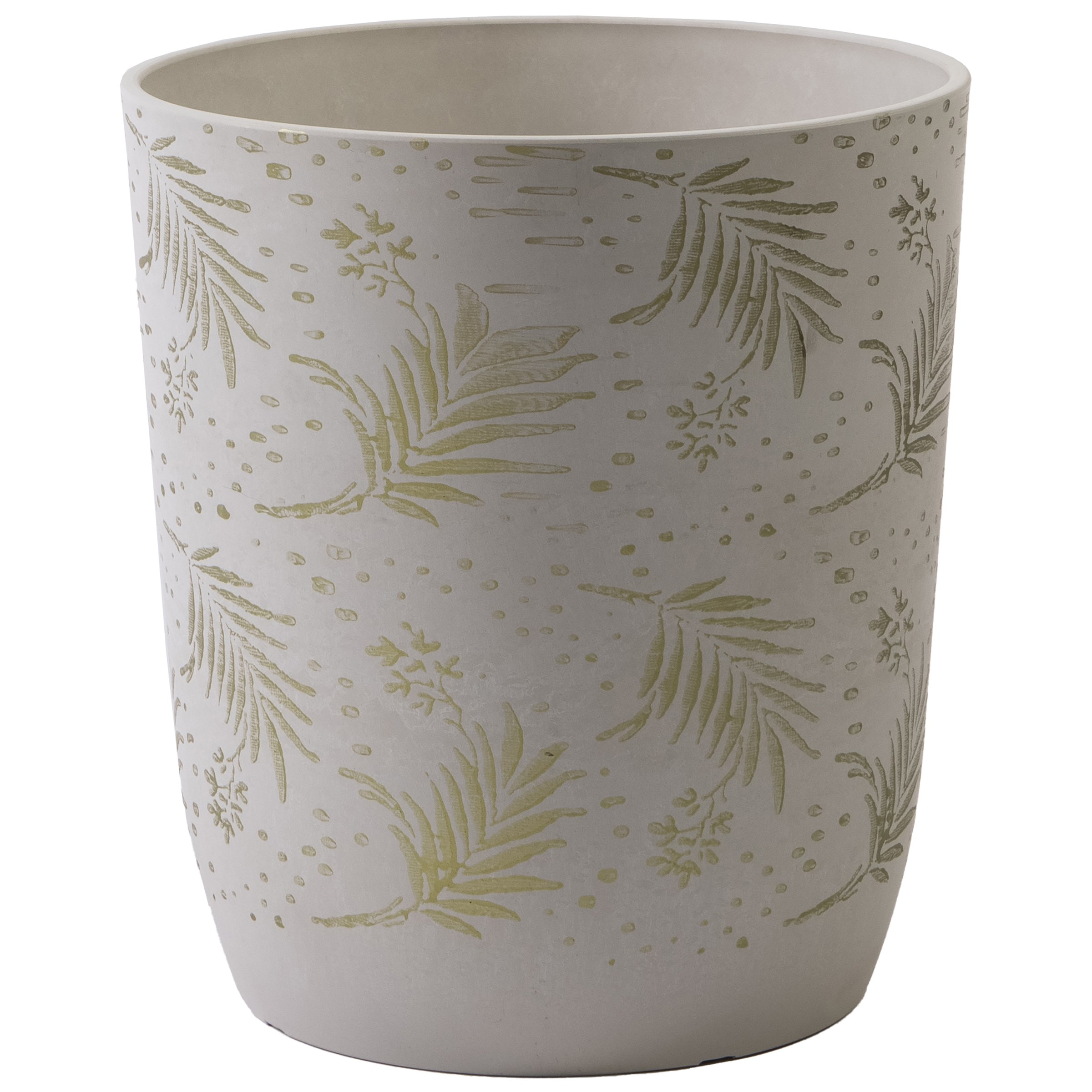 Gardener Select 11.8"x12.5" Mixed Stone White Planter — priced per each; minimum 4; multiples of 4