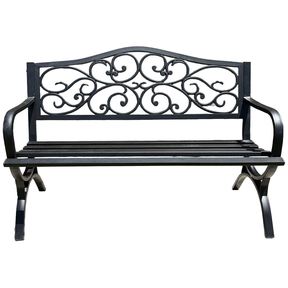 Gardener Select Iris Bench Aluminum and Iron