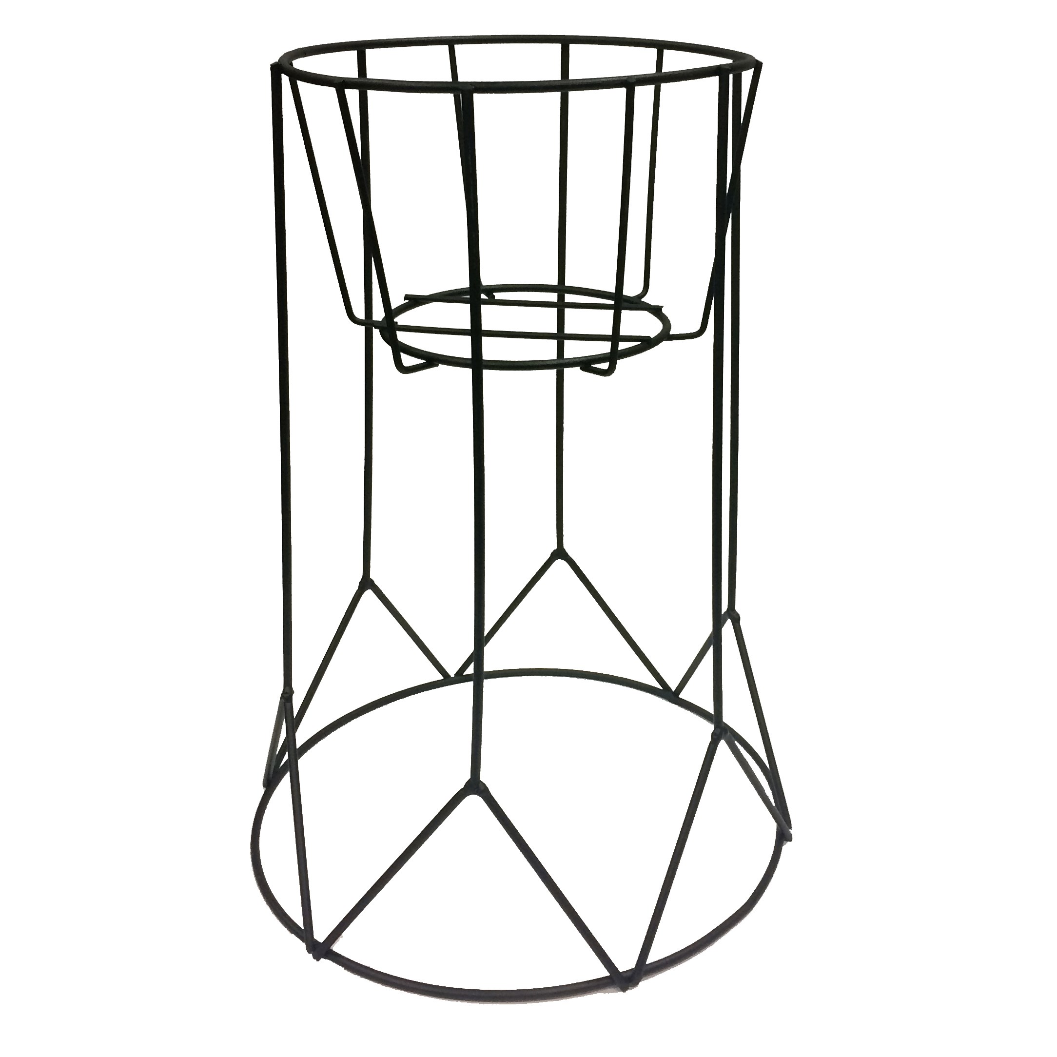 Gardener Select 13" Black Planter Stand For 6" Pot 13"hx9"w — priced per each; minimum 10; multiples of 10