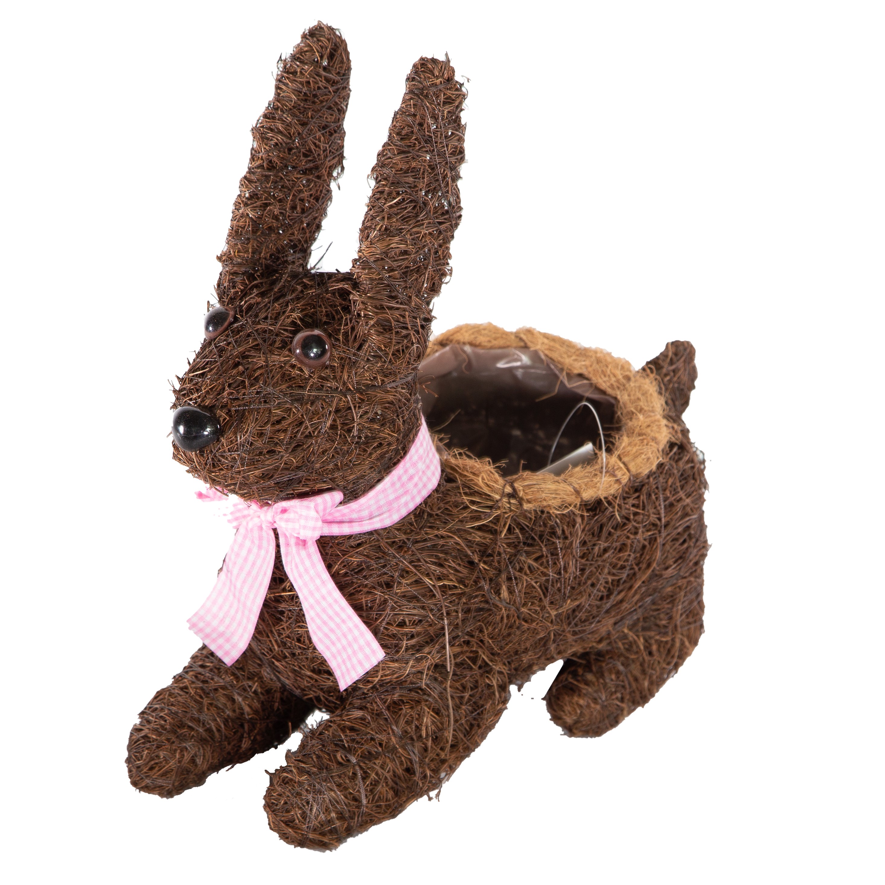 Gardener Select 5.5" Medium Straw Rabbit Topiary — priced per each; minimum 8; multiples of 8
