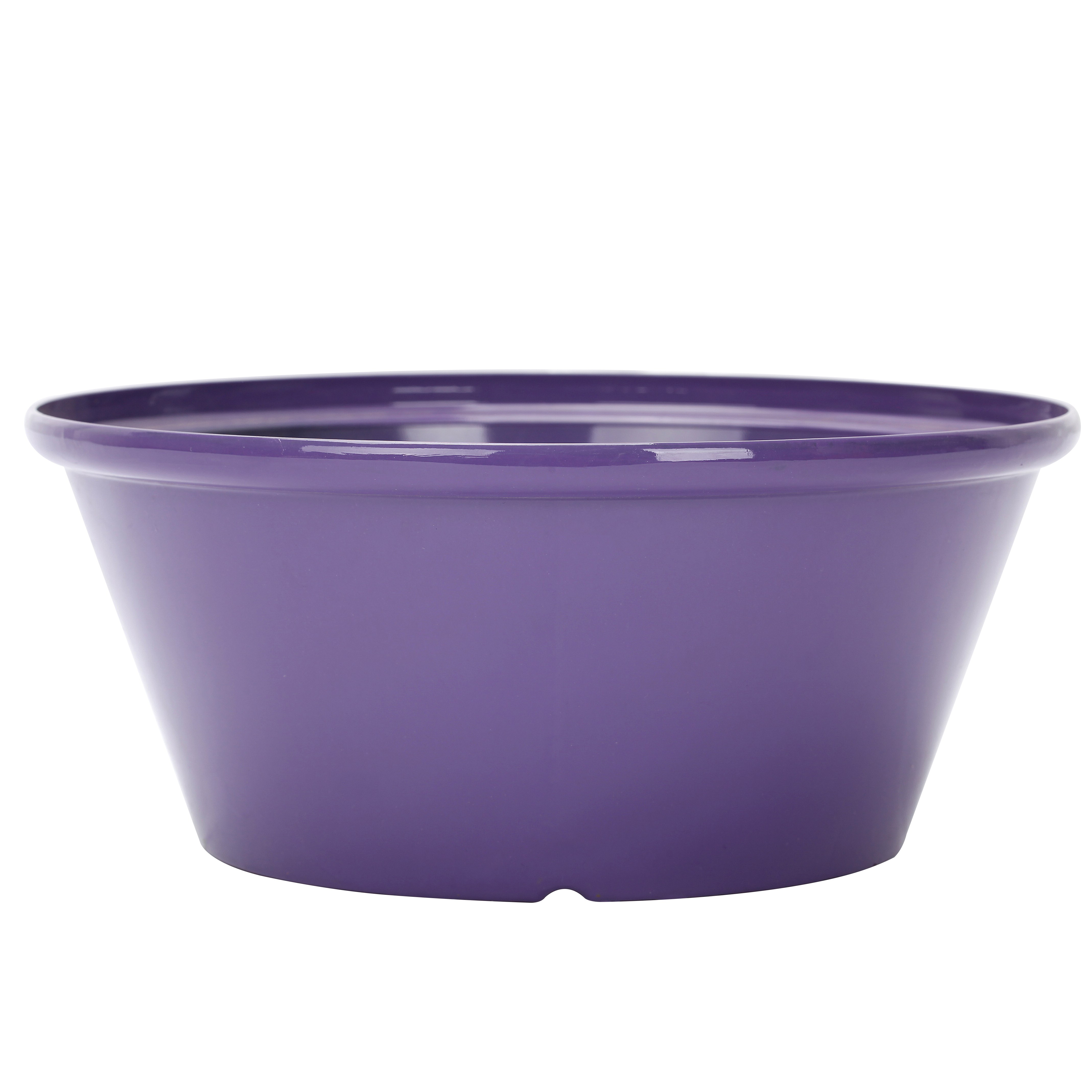 Gardener Select 12" Tulip Bowl Purple Planter — priced per each; minimum 15; multiples of 15