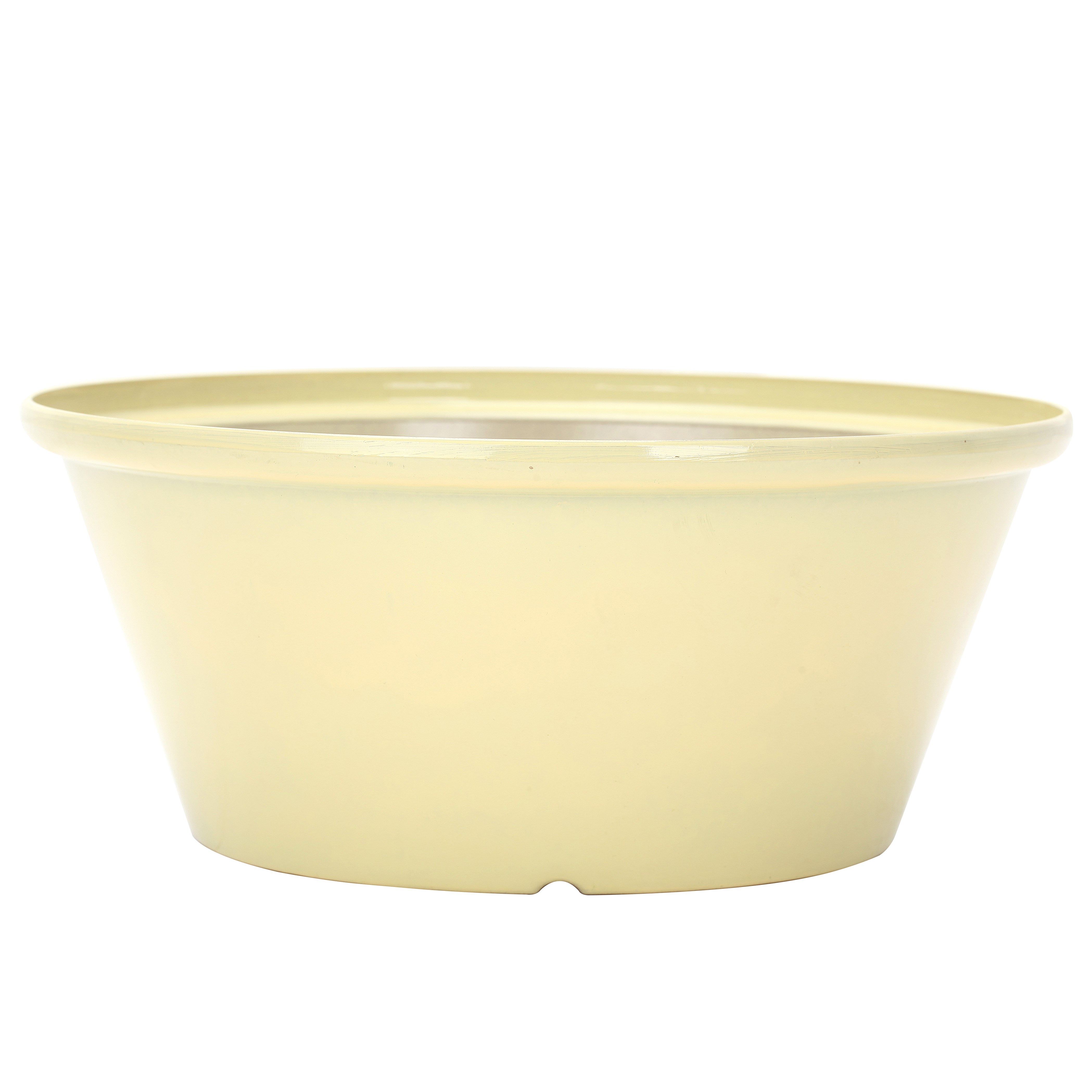 Gardener Select 12" Tulip Bowl White Planter — priced per each; minimum 15; multiples of 15