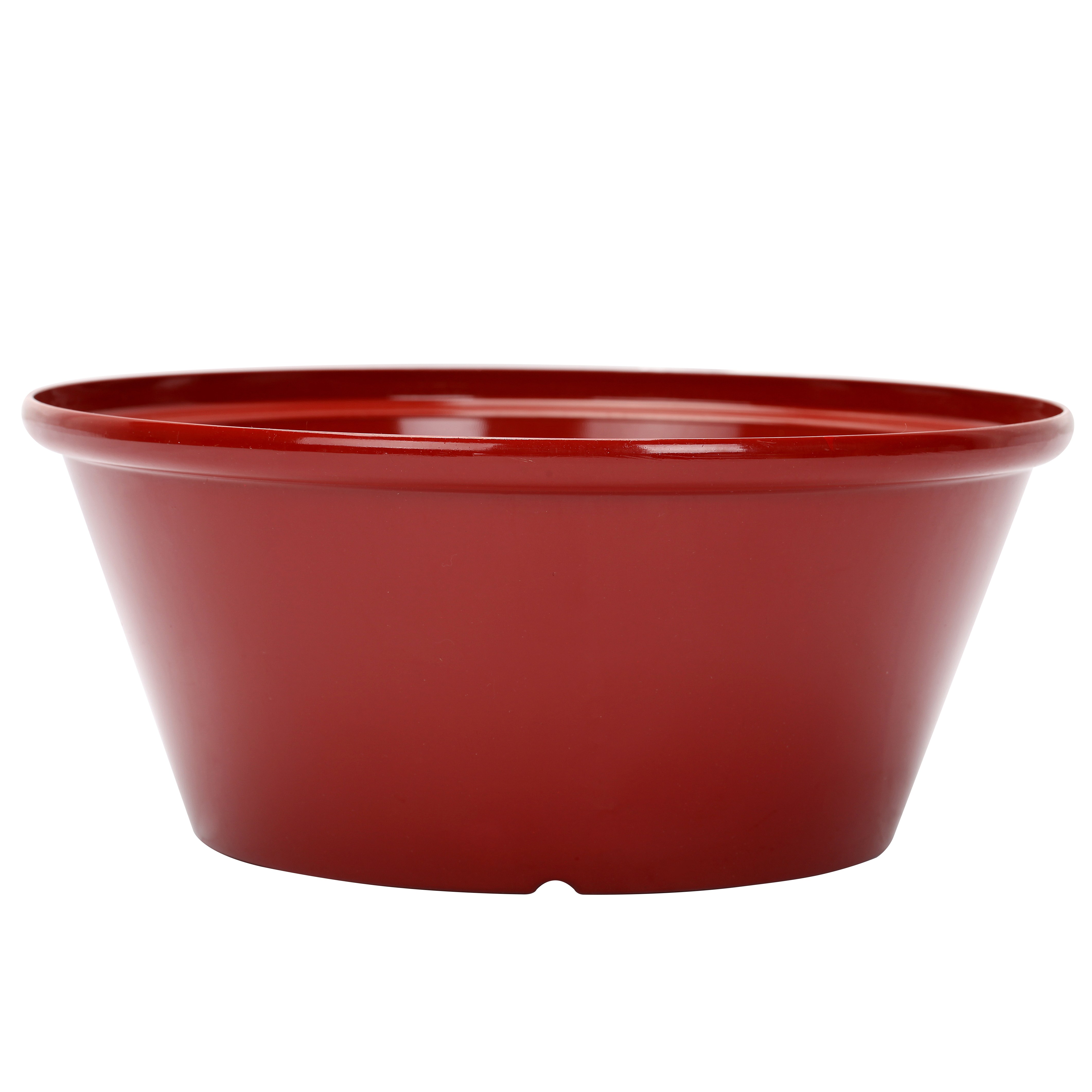 Gardener Select 12" Tulip Bowl Oxblood Planter — priced per each; minimum 15; multiples of 15