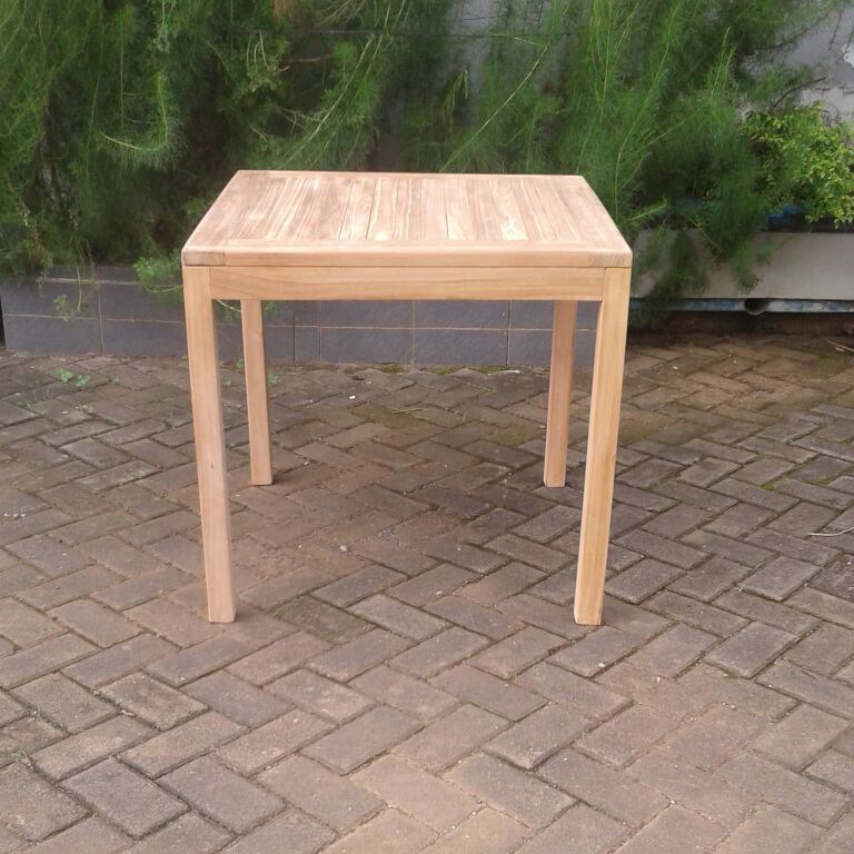 Gardener Select Teak Bistro Table Golden 70x70x75cm