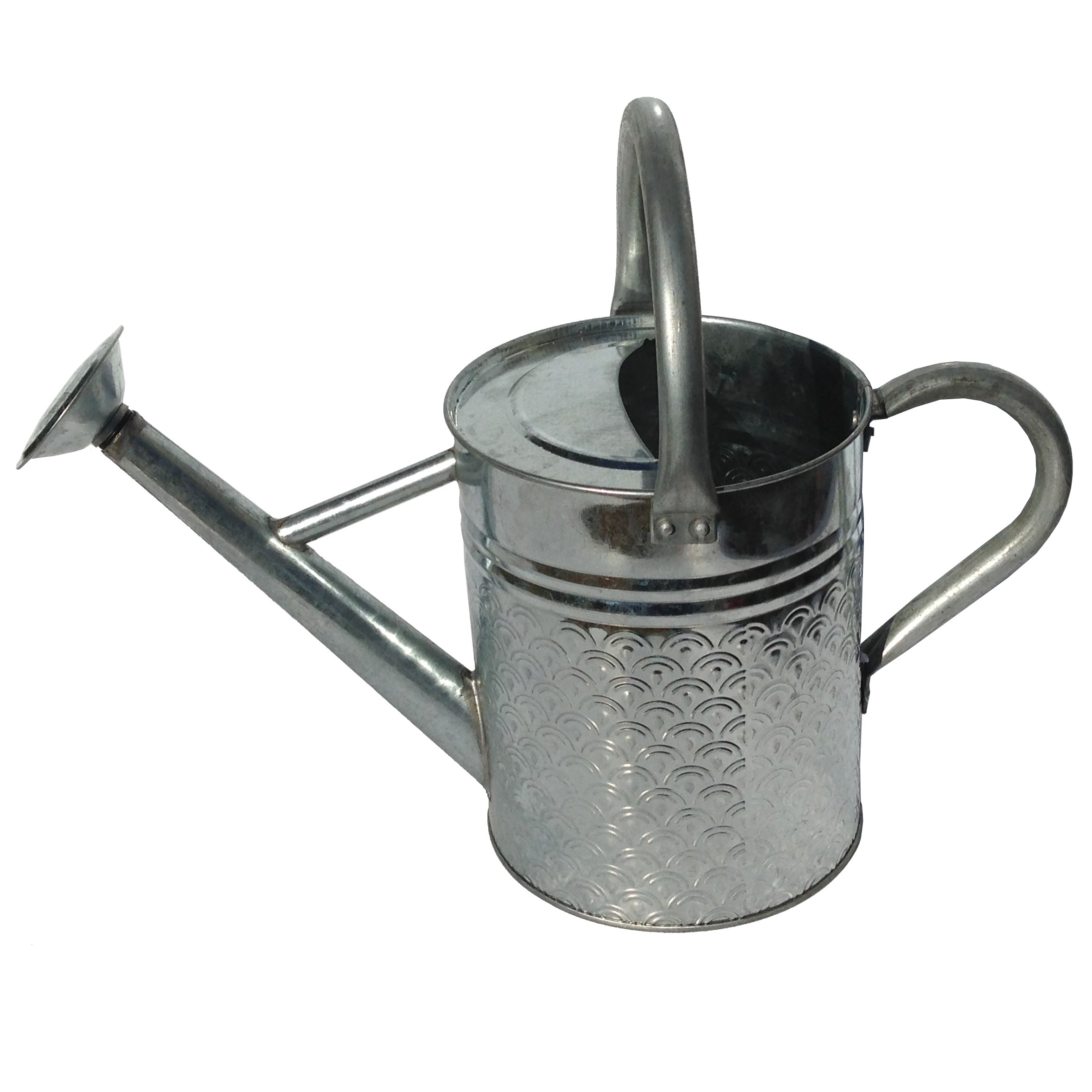 Gardener Select 4L 1.06G Watering Can Galvanized Finish Textured Pattern — priced per each; minimum 6; multiples of 6