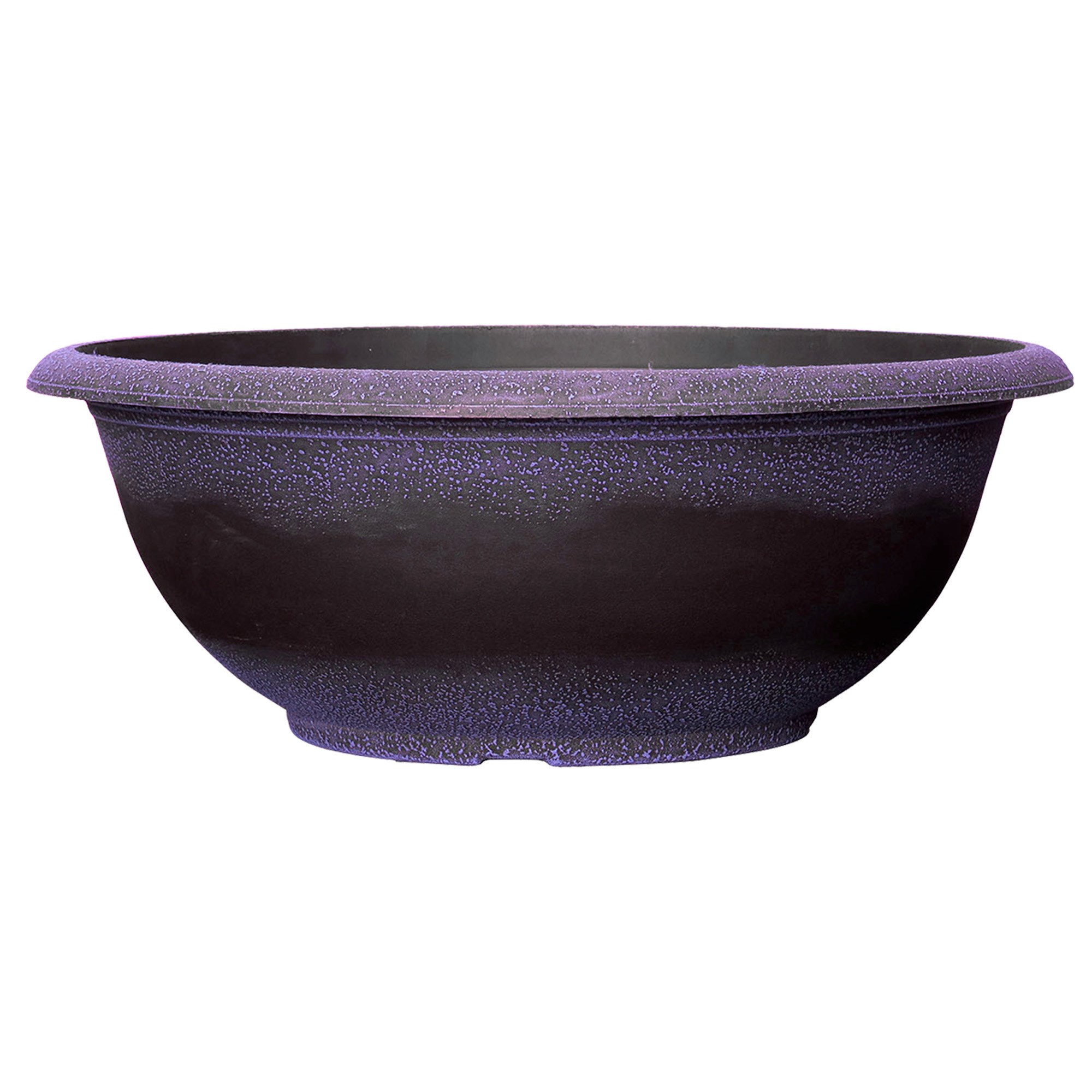 Grower Select 17.00 Sugar Sand Bowl Wisteria 3.3gal - 16.9in OD X 6.3in H X 8.5in BD — Case of 50